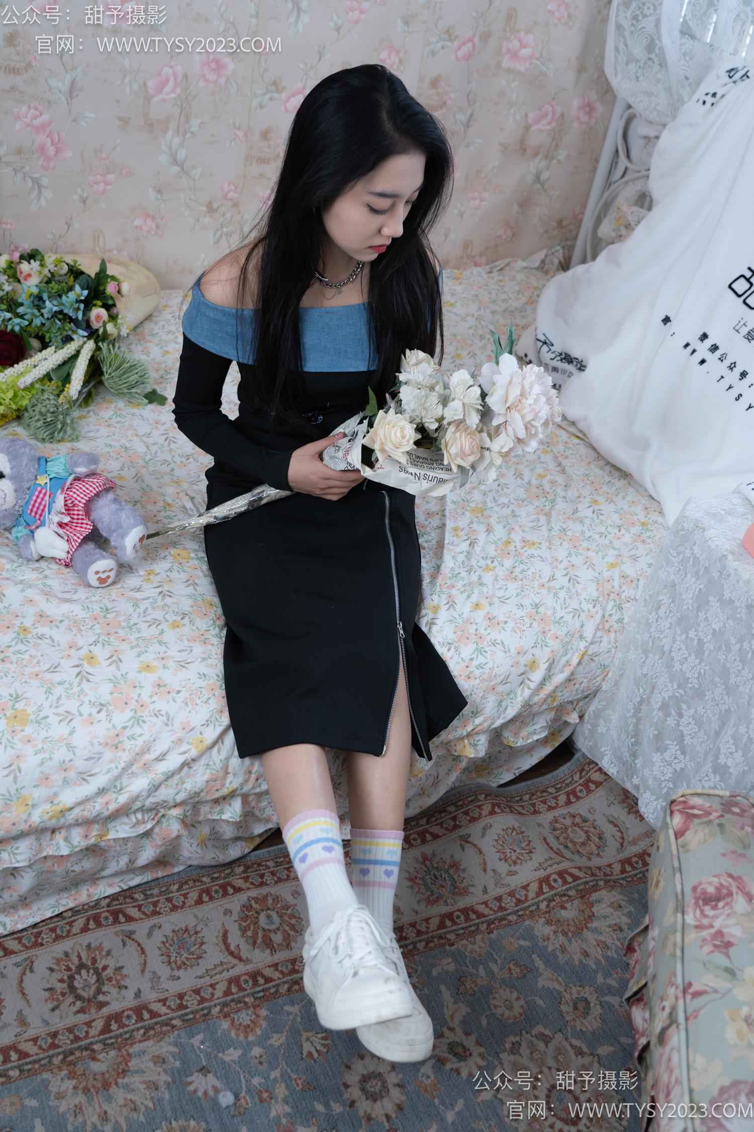 图片[36]-甜予摄影 NO.055 筱筱-板鞋、白棉袜、裸足[116P] – 速更版-美库