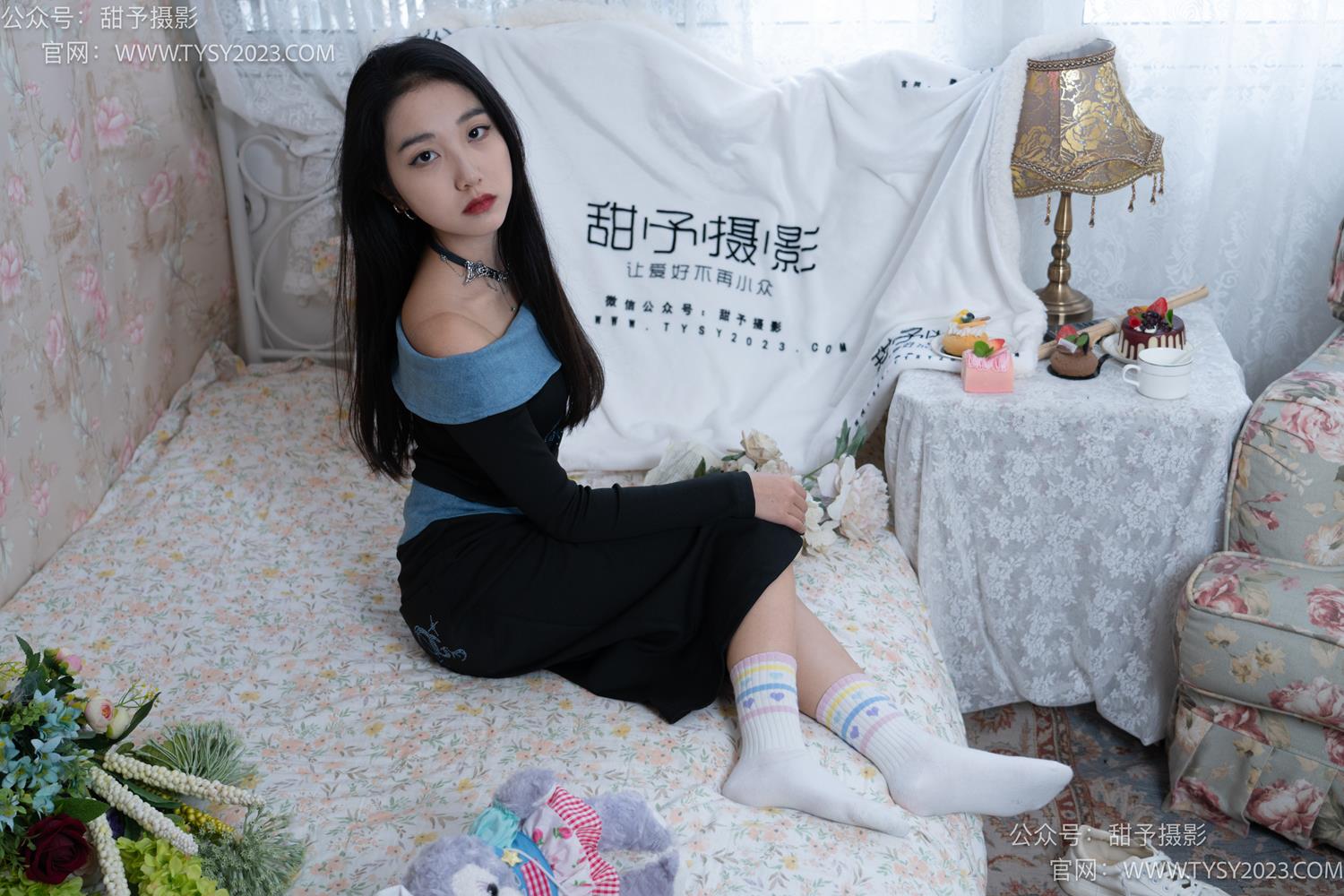 图片[46]-甜予摄影 NO.055 筱筱-板鞋、白棉袜、裸足[116P] – 速更版-美库