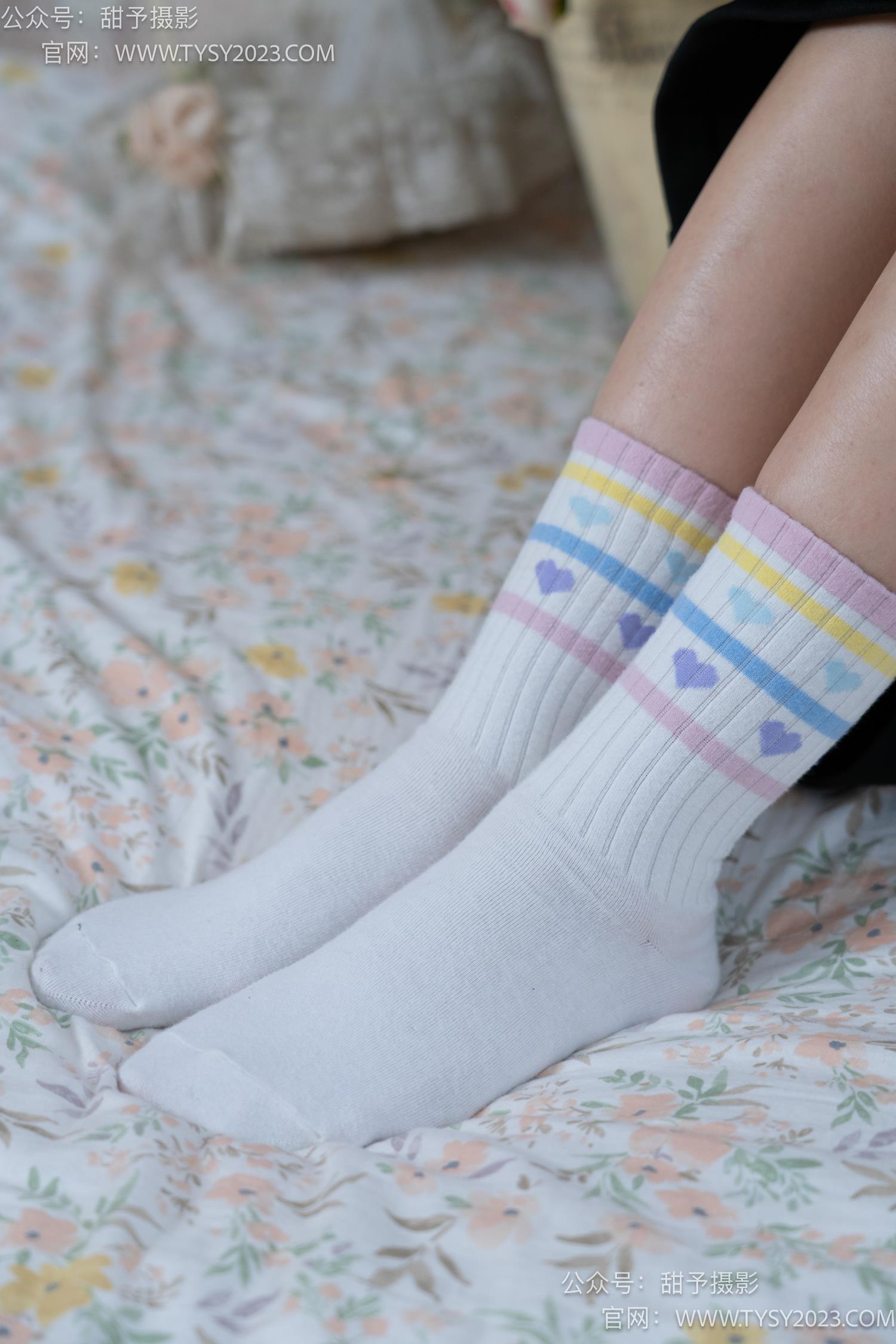 图片[63]-甜予摄影 NO.055 筱筱-板鞋、白棉袜、裸足[116P] – 速更版-美库
