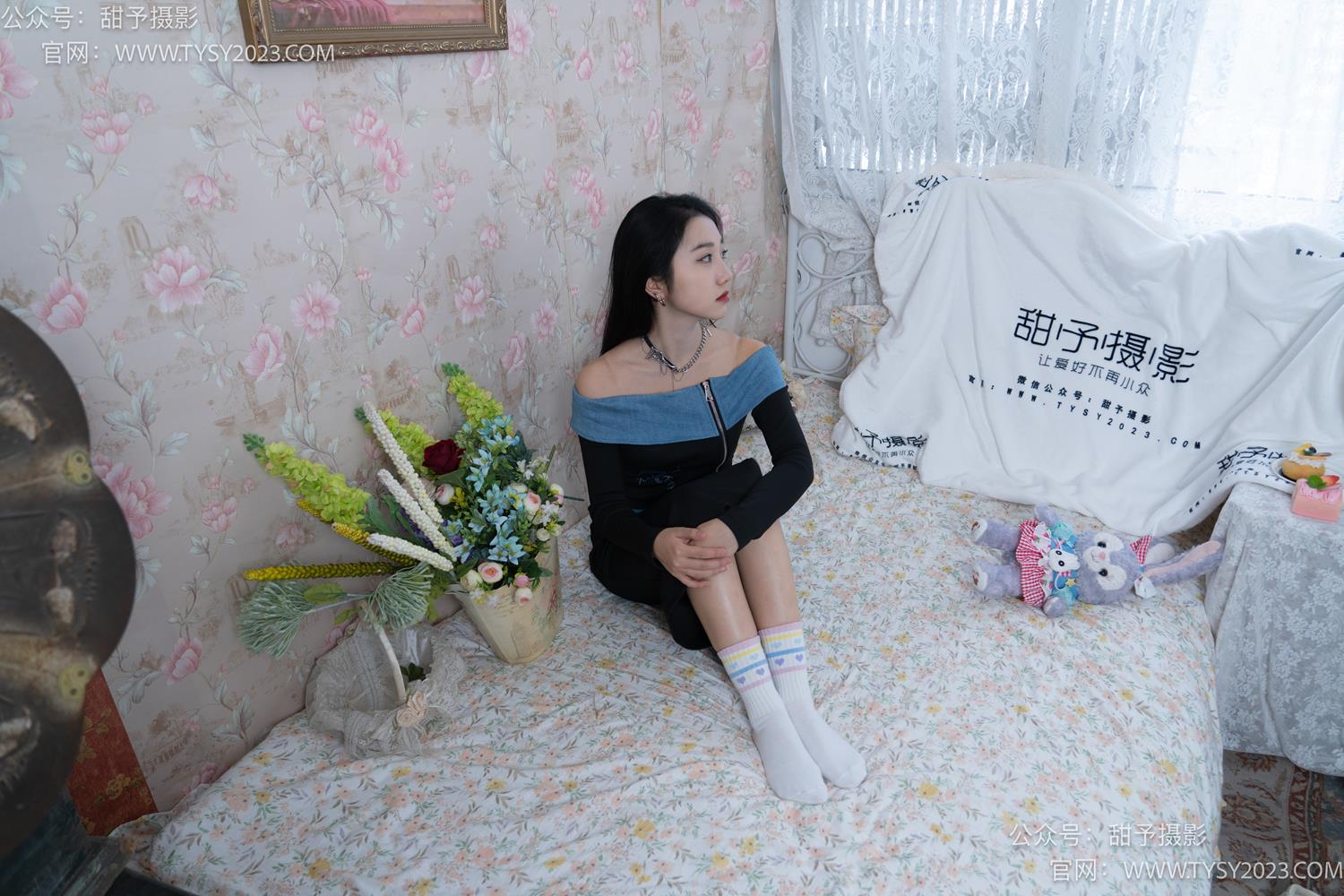 图片[66]-甜予摄影 NO.055 筱筱-板鞋、白棉袜、裸足[116P] – 速更版-美库