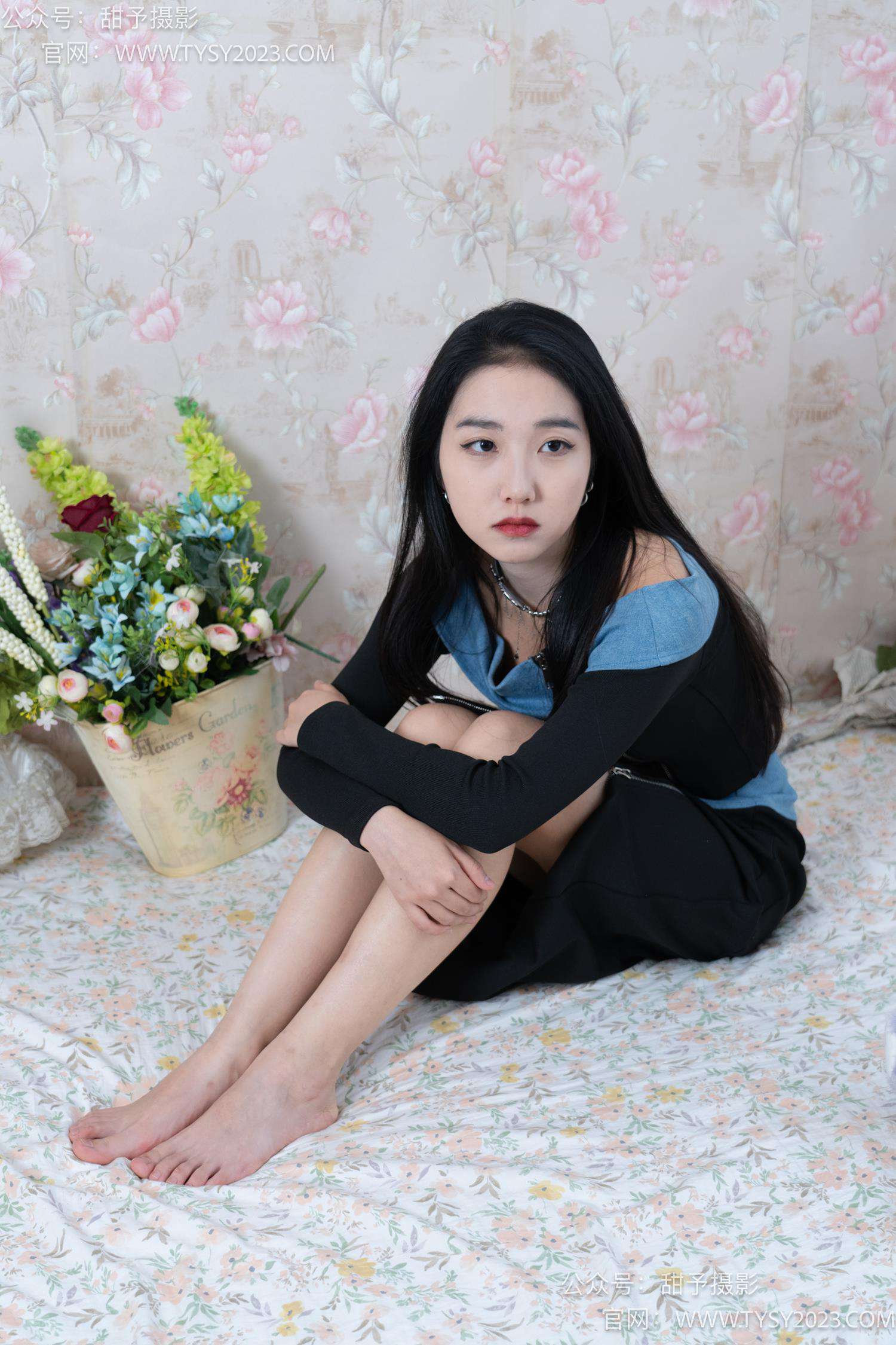 图片[98]-甜予摄影 NO.055 筱筱-板鞋、白棉袜、裸足[116P] – 速更版-美库