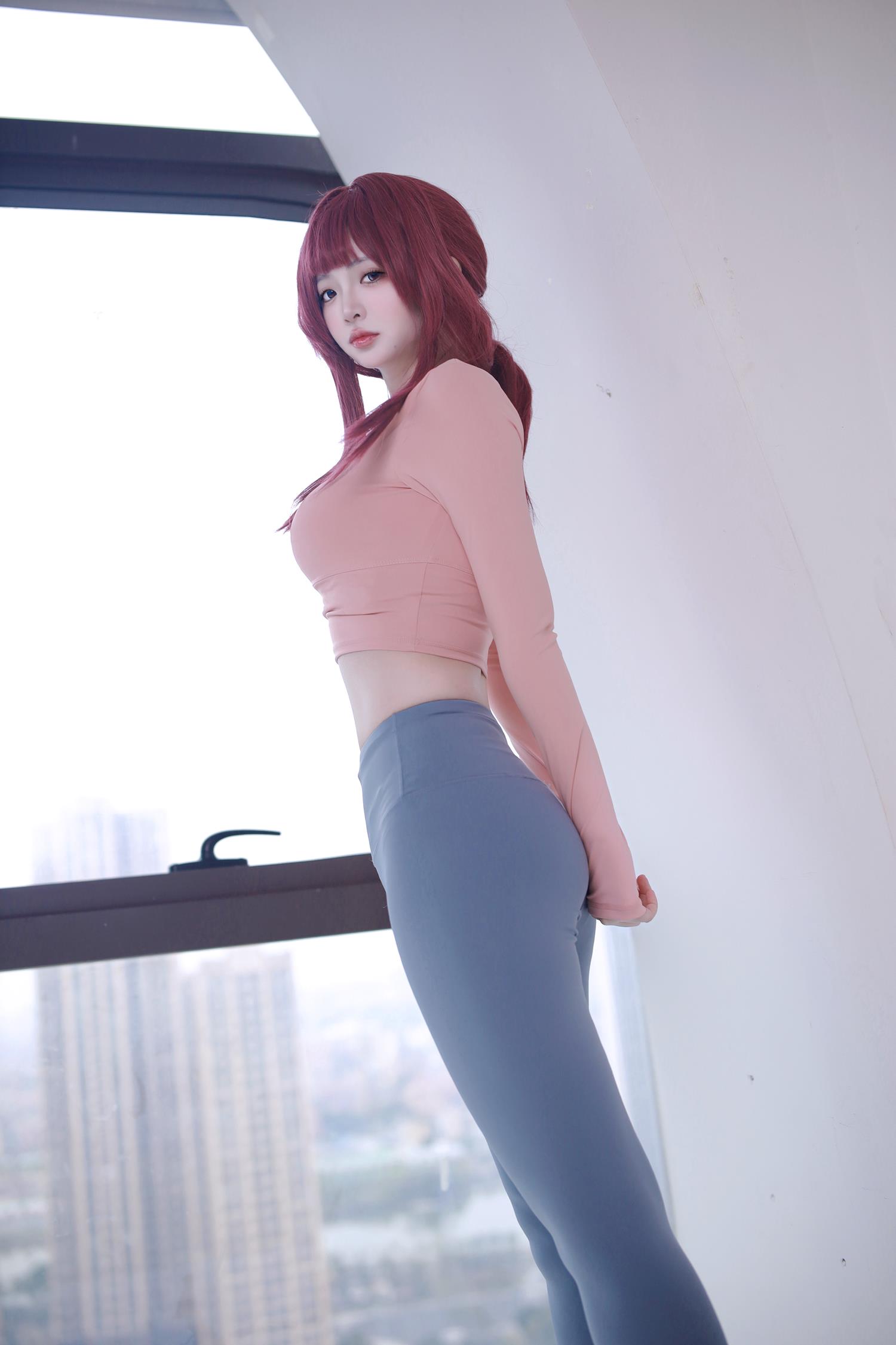 图片[57]-疯猫ss  – 瑜伽服 卡芙卡[58P] – 速更版-美库