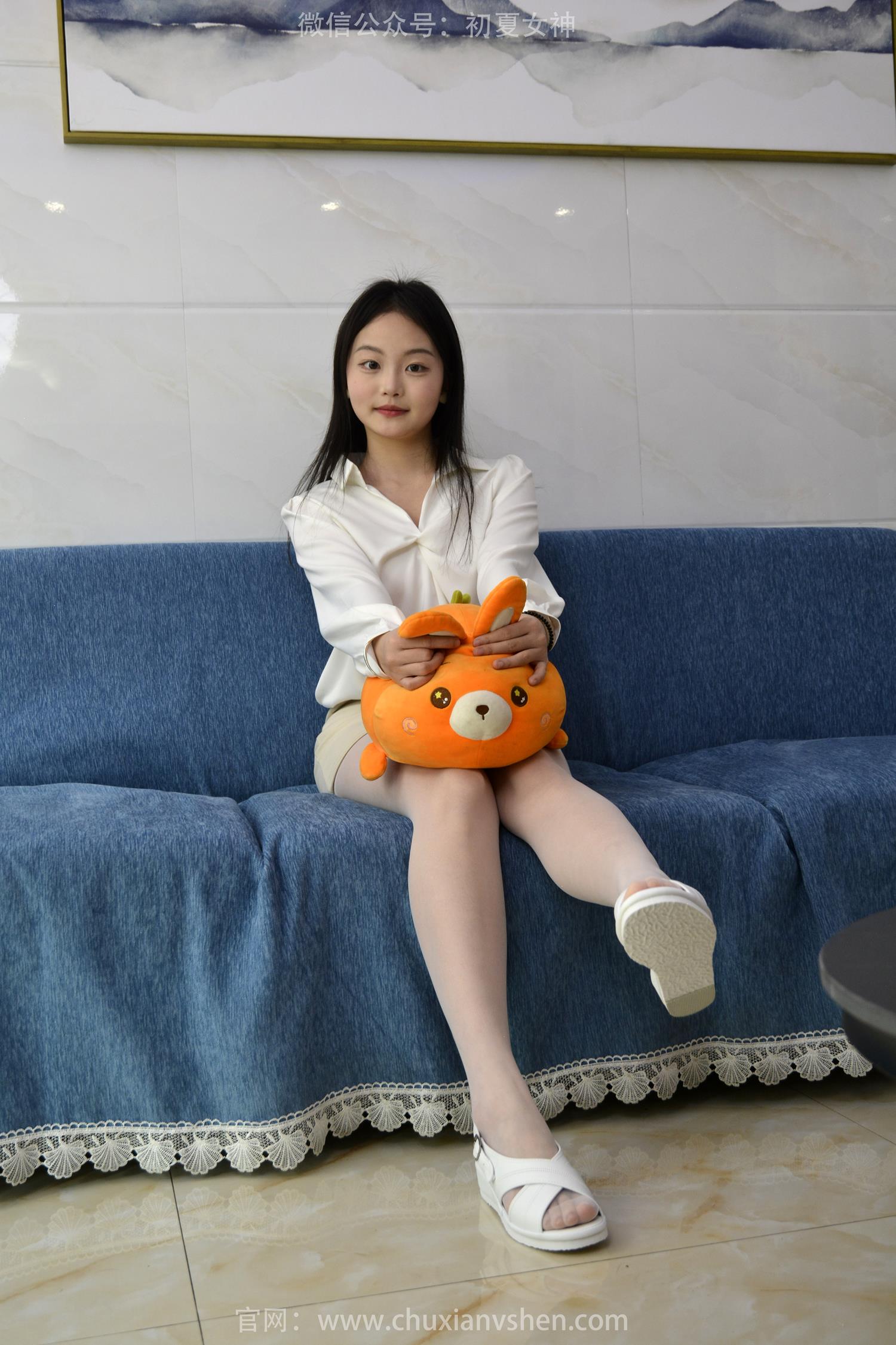 图片[10]-初夏女神 NO.196 双双 职业凉鞋[140P] – 速更版-美库