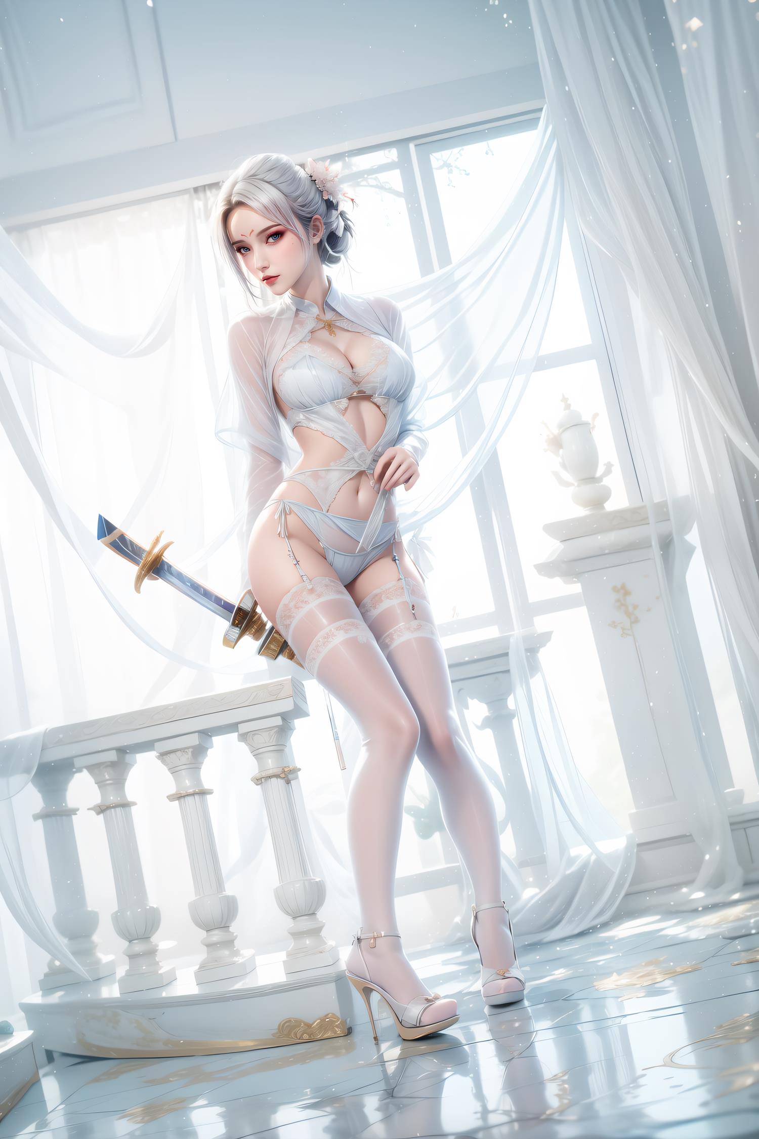 图片[14]-AI绘画 385 画江湖-女帝[13P] – 速更版-美库