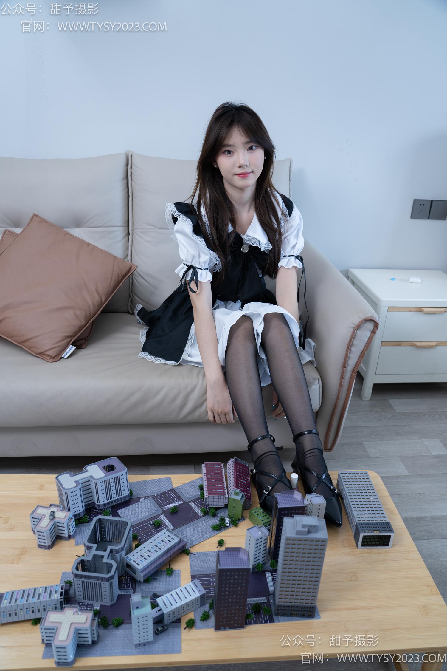 图片[18]-甜予摄影 NO.056 璇璇-高跟鞋、黑丝、白丝、裸足、小人国剧情[194P] – 速更版-美库