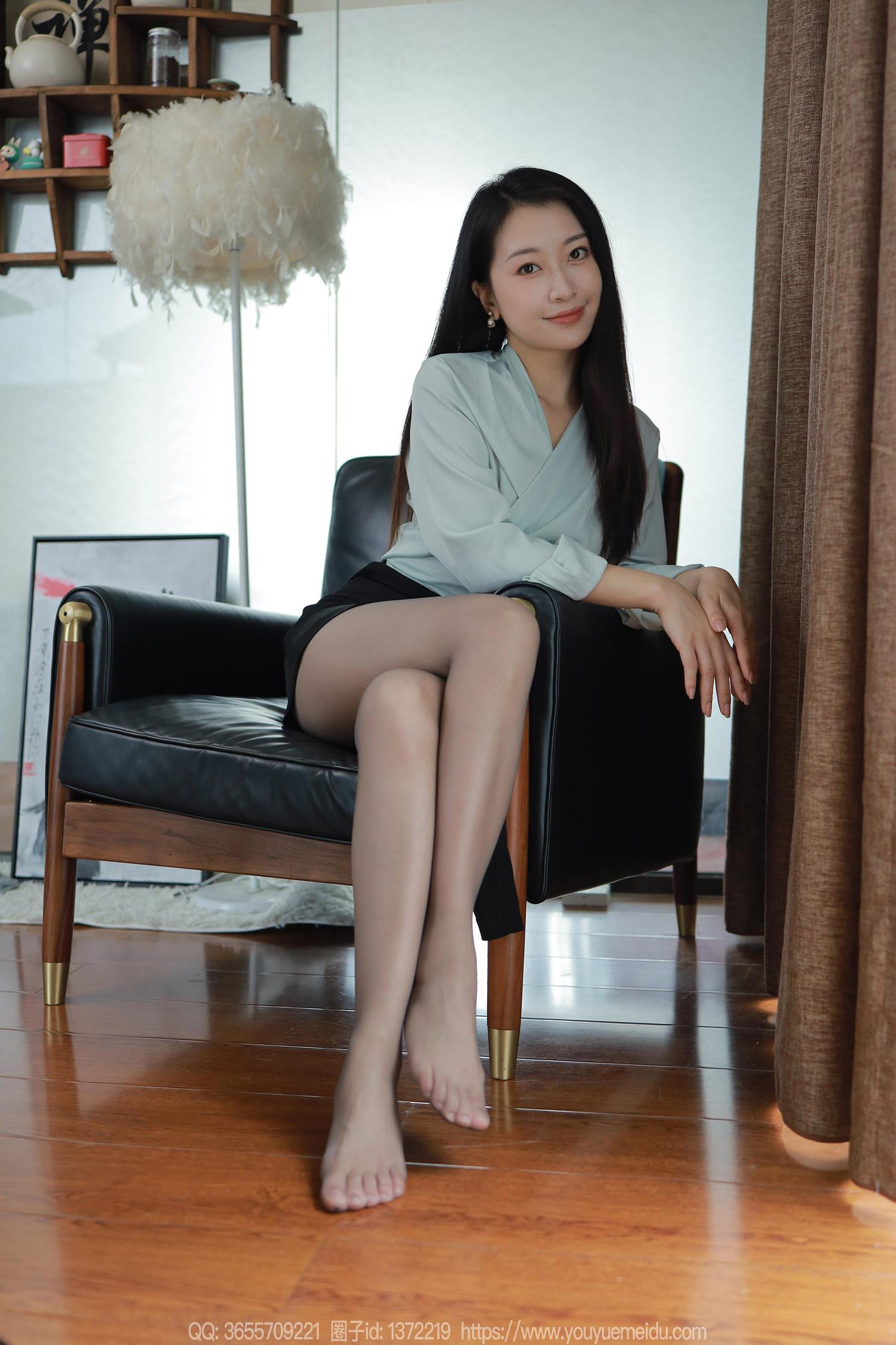 图片[37]-[IESS异思趣向] 2024.07.24 丝享家1802：小婕《迷人淡绿》[90P] – 速更版-美库