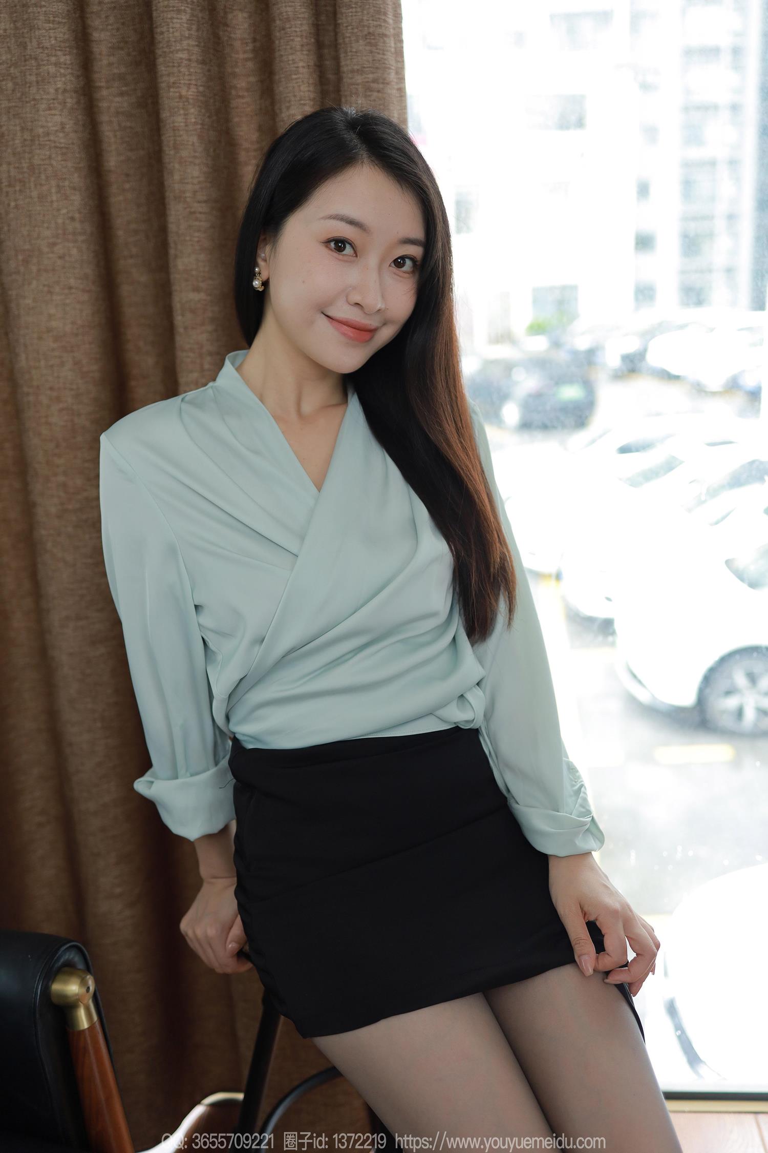 图片[57]-[IESS异思趣向] 2024.07.24 丝享家1802：小婕《迷人淡绿》[90P] – 速更版-美库