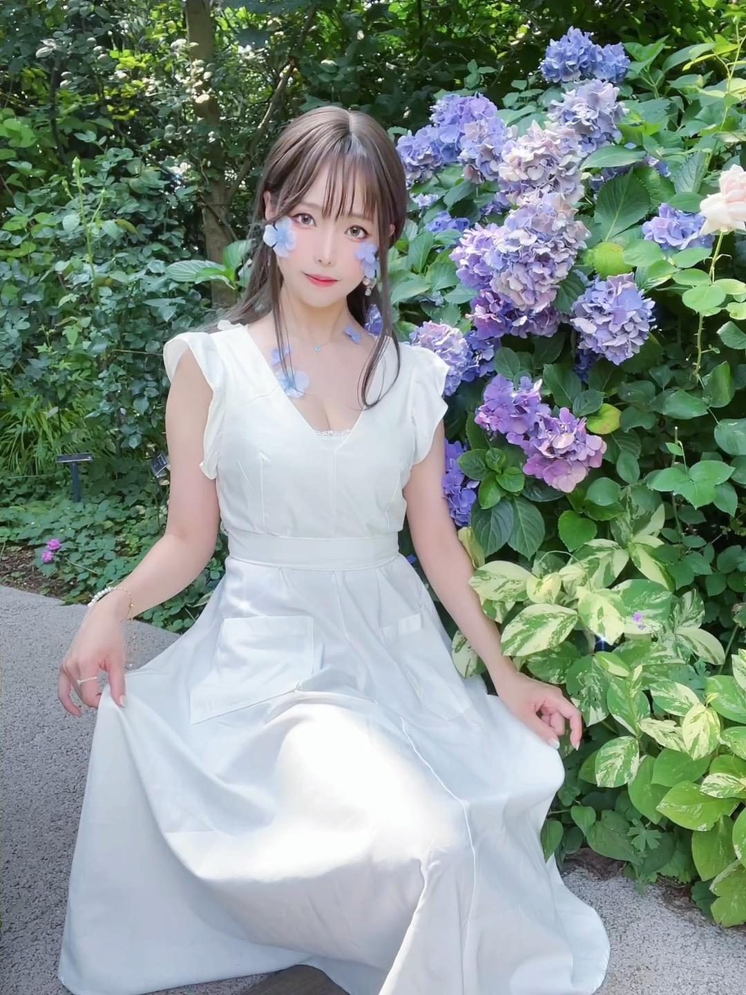 图片[12]-Ely_eee(ElyEE子)  – Rainy Season 雨季繡球花[31P] – 速更版-美库