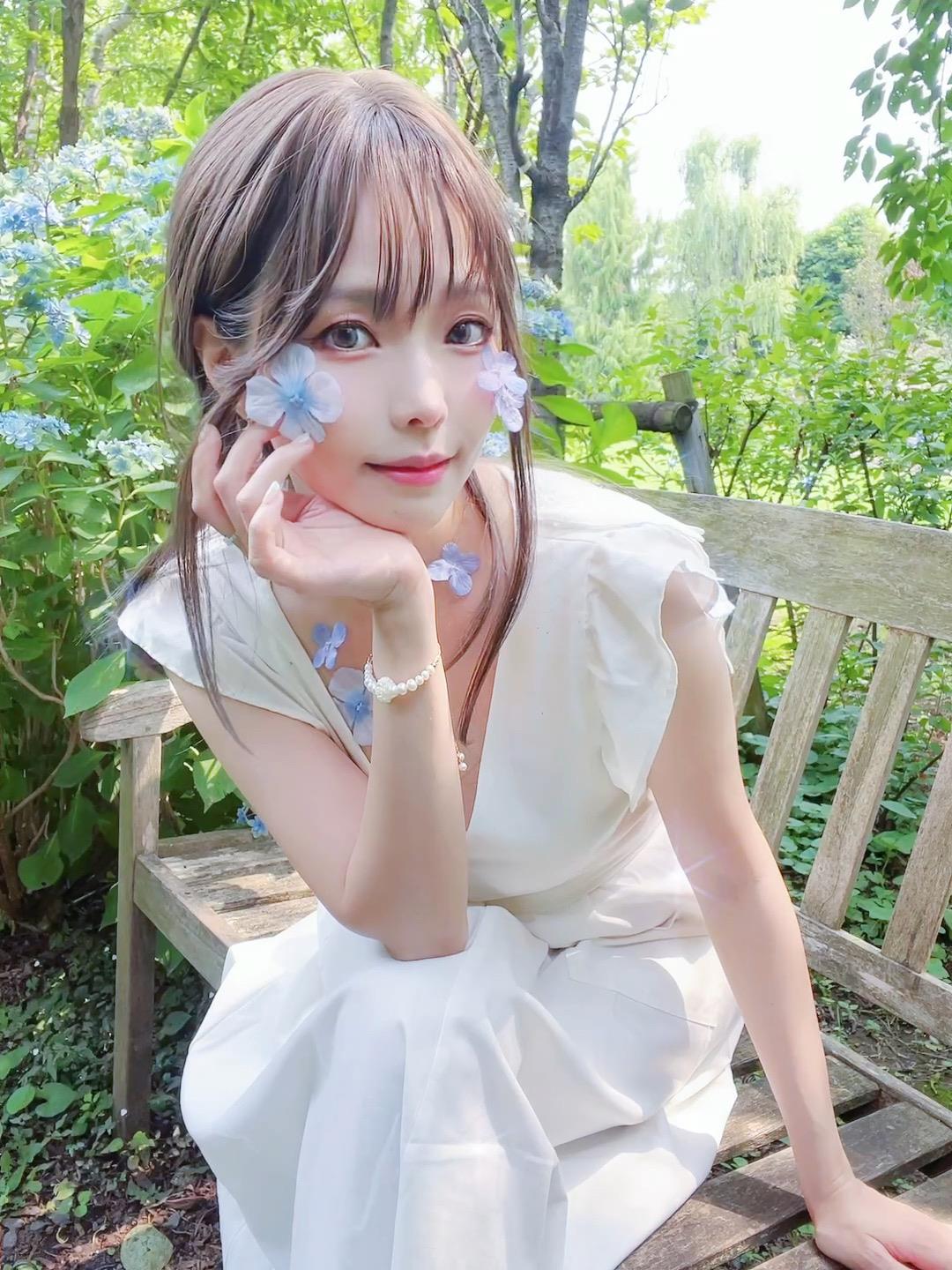 图片[16]-Ely_eee(ElyEE子)  – Rainy Season 雨季繡球花[31P] – 速更版-美库