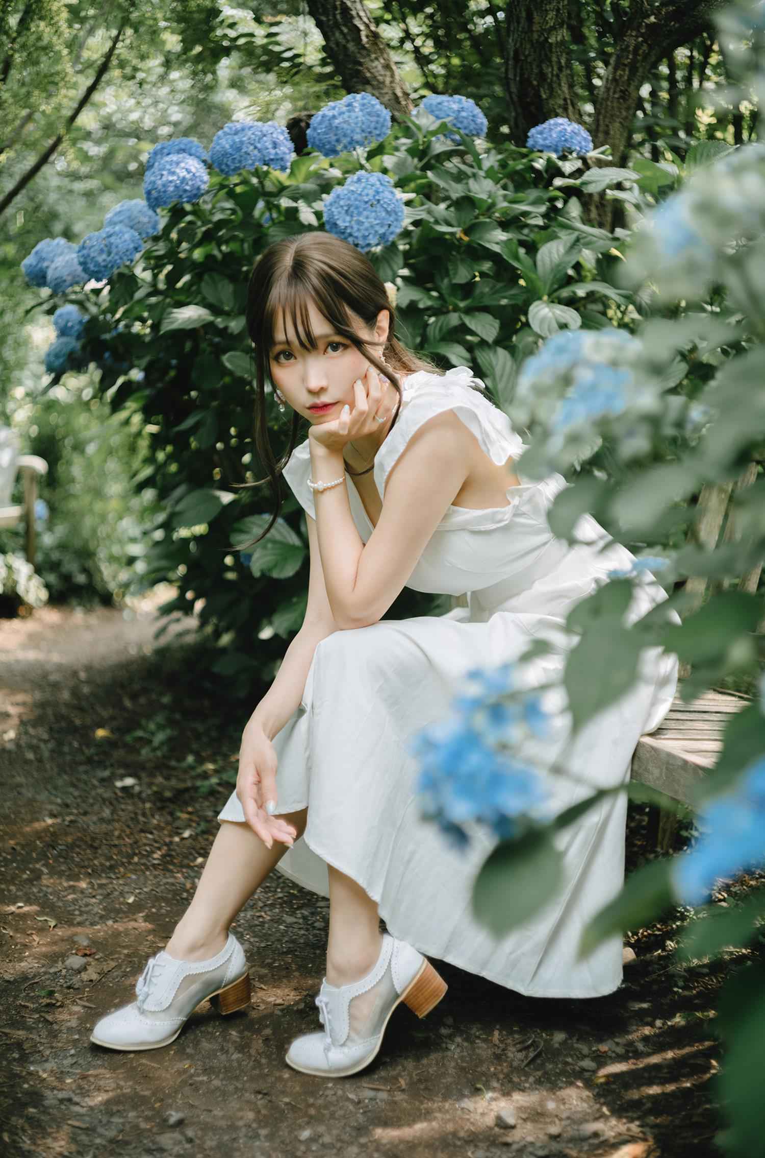 图片[18]-Ely_eee(ElyEE子)  – Rainy Season 雨季繡球花[31P] – 速更版-美库