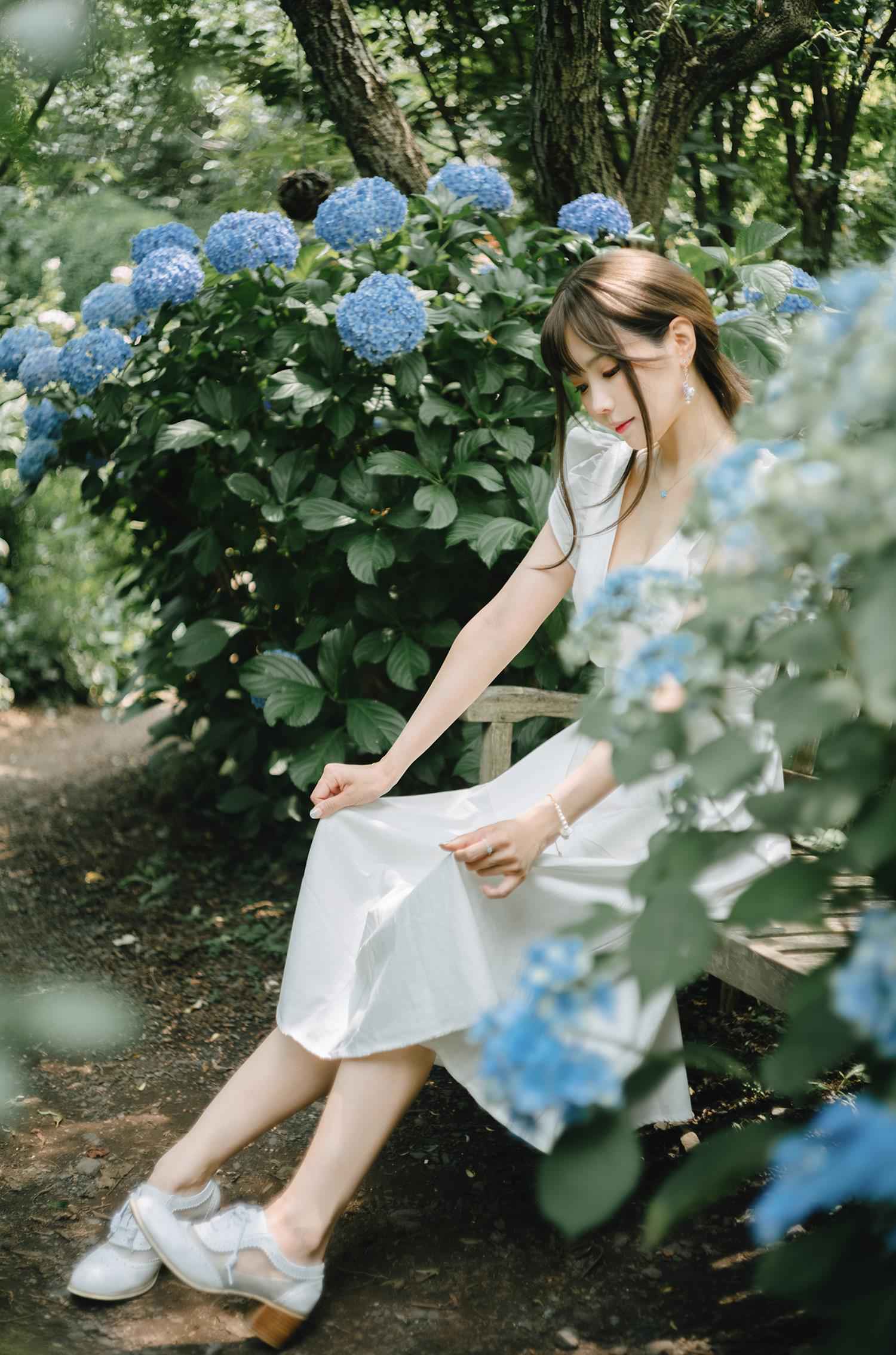 图片[19]-Ely_eee(ElyEE子)  – Rainy Season 雨季繡球花[31P] – 速更版-美库