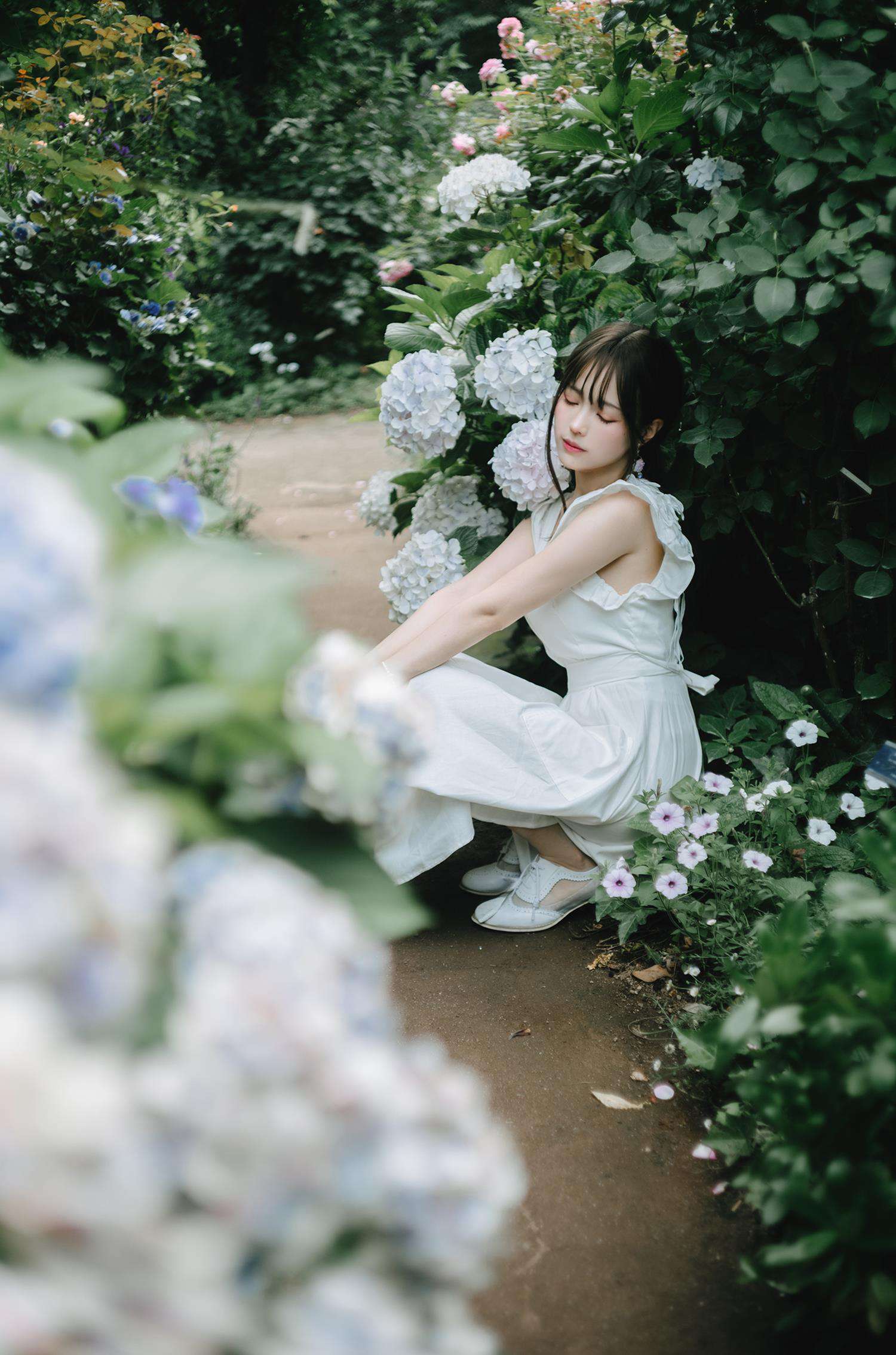 图片[26]-Ely_eee(ElyEE子)  – Rainy Season 雨季繡球花[31P] – 速更版-美库