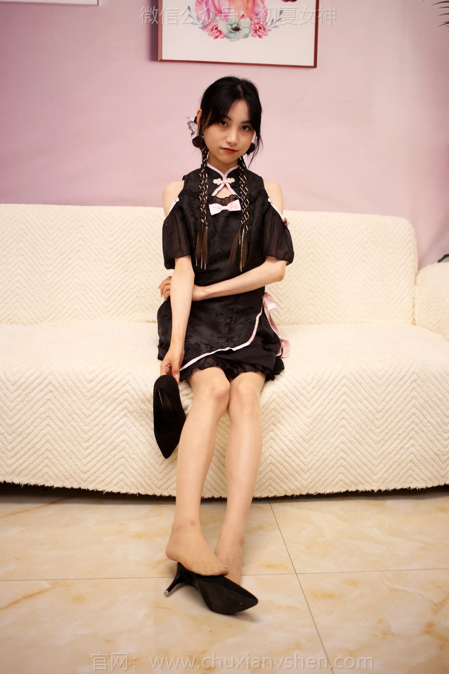 图片[10]-初夏女神 NO.201 柒柒 黑暗魔法[120P] – 速更版-美库