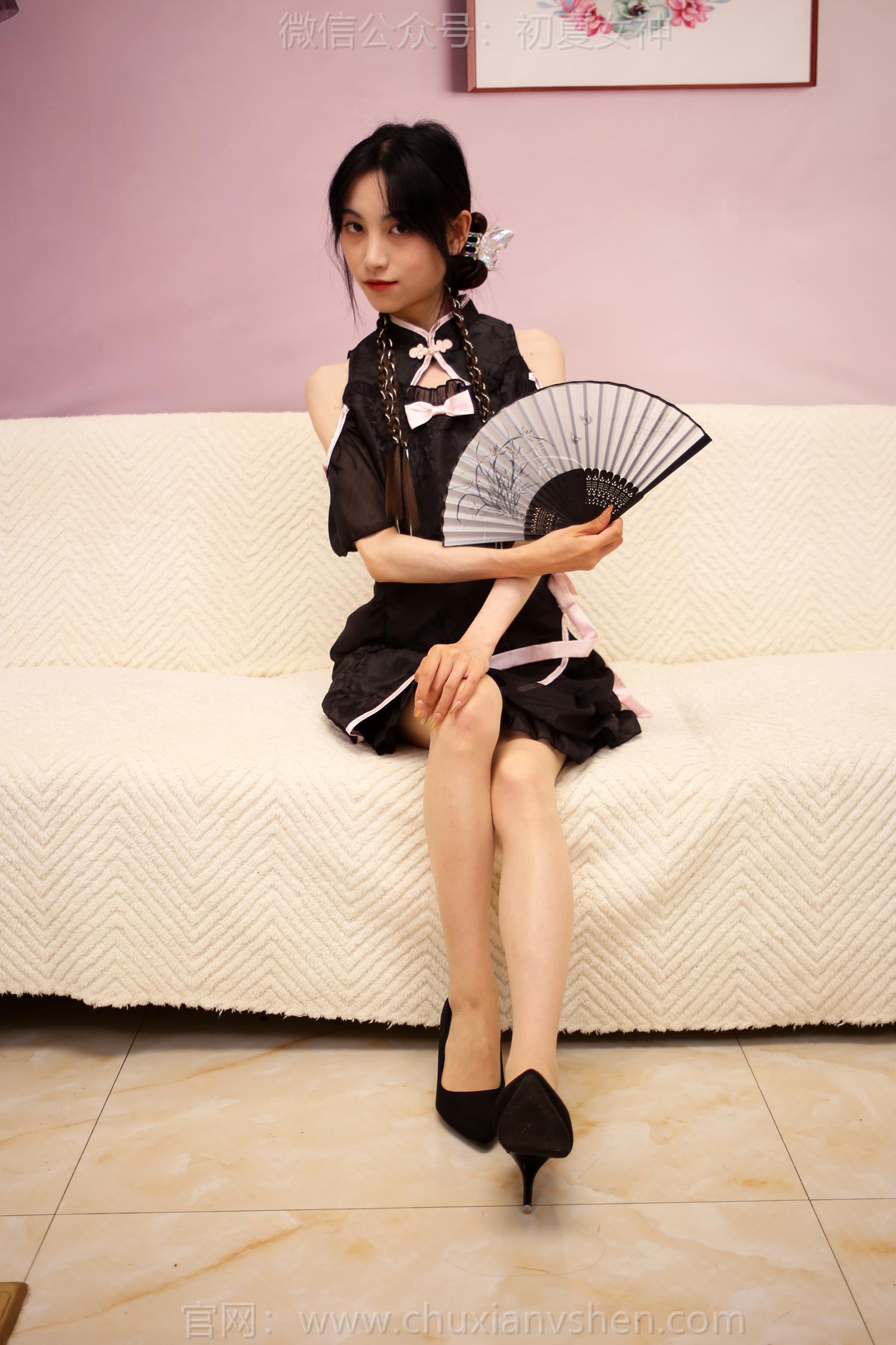 图片[20]-初夏女神 NO.201 柒柒 黑暗魔法[120P] – 速更版-美库