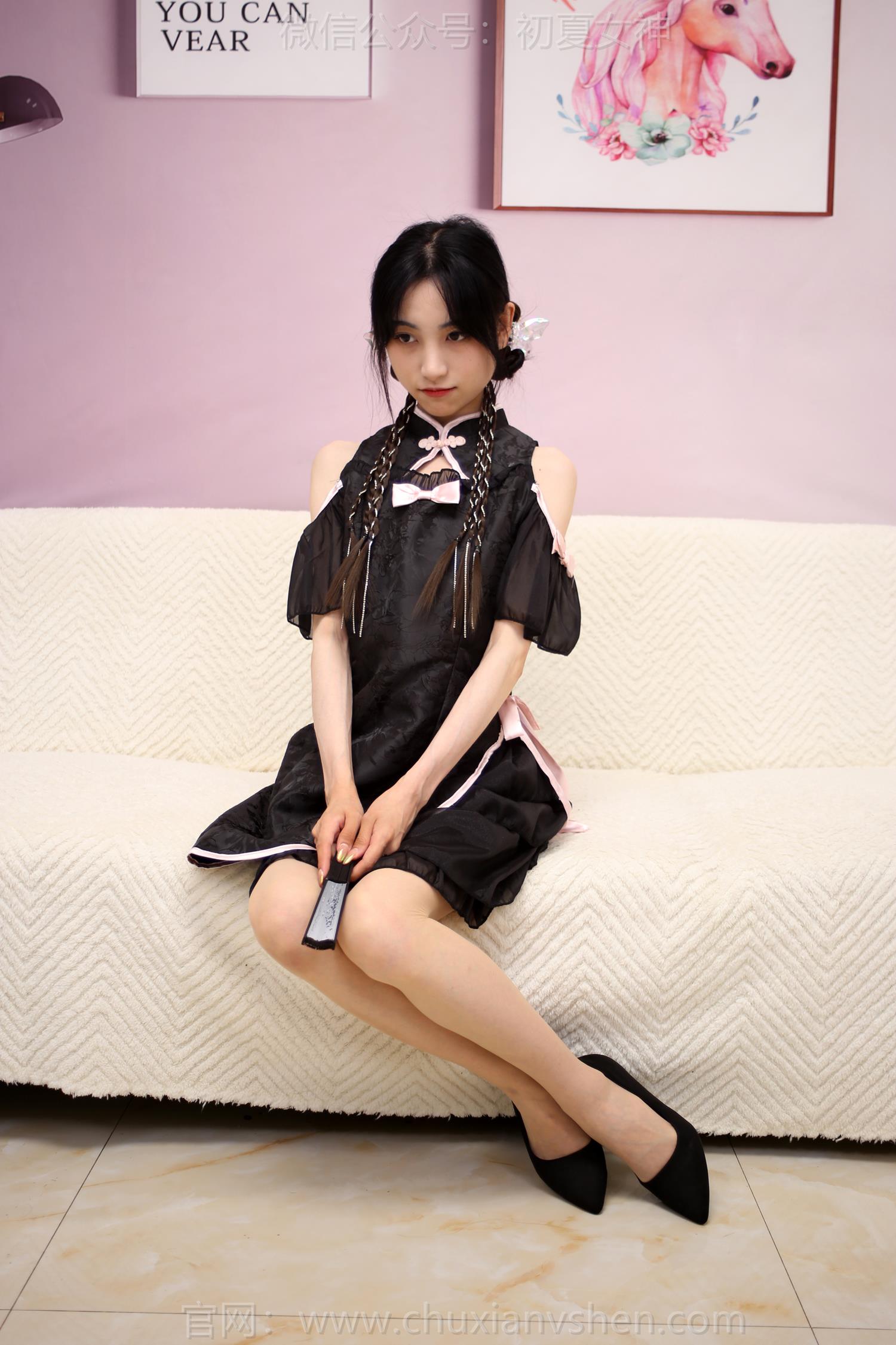 图片[84]-初夏女神 NO.201 柒柒 黑暗魔法[120P] – 速更版-美库