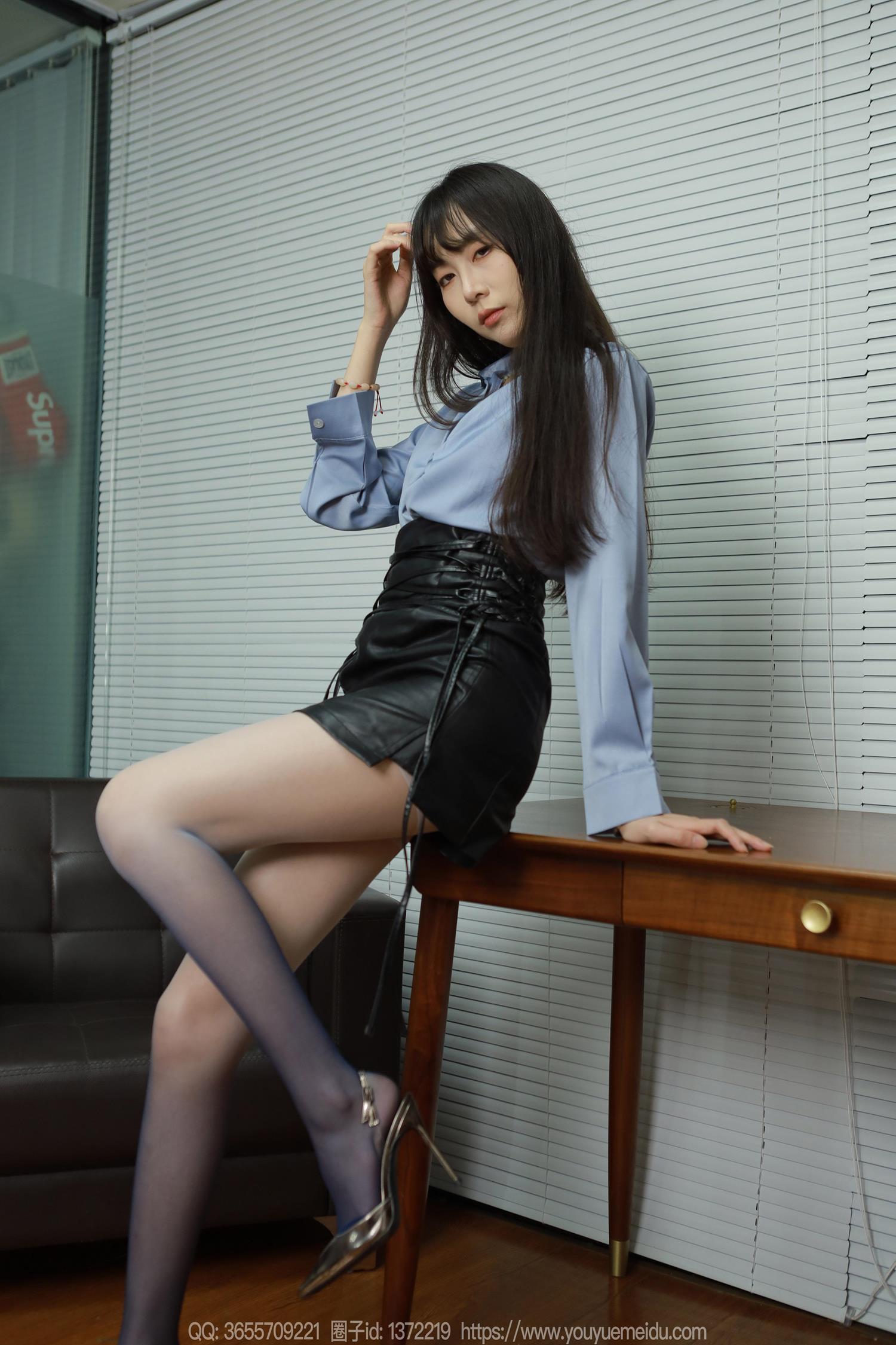 图片[52]-[IESS异思趣向] 2024.08.01 丝享家1809：团团《白紫渐变》[87P] – 速更版-美库