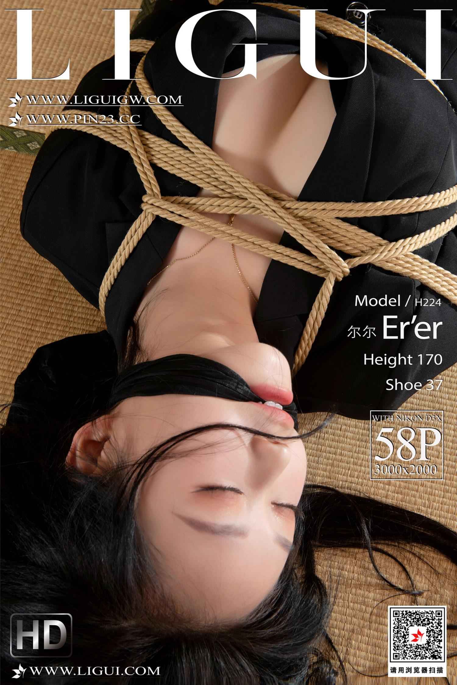 图片[12]-[Ligui丽柜] 2024.09.13《绳锁秘书》尔尔 [20P] – 速更版-美库