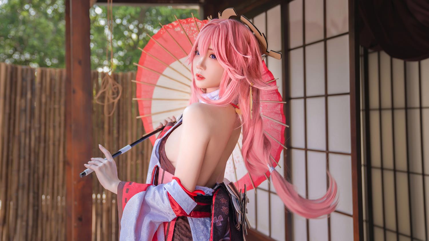 图片[10]-焖焖碳  – 八重神子[15P] – 速更版-美库