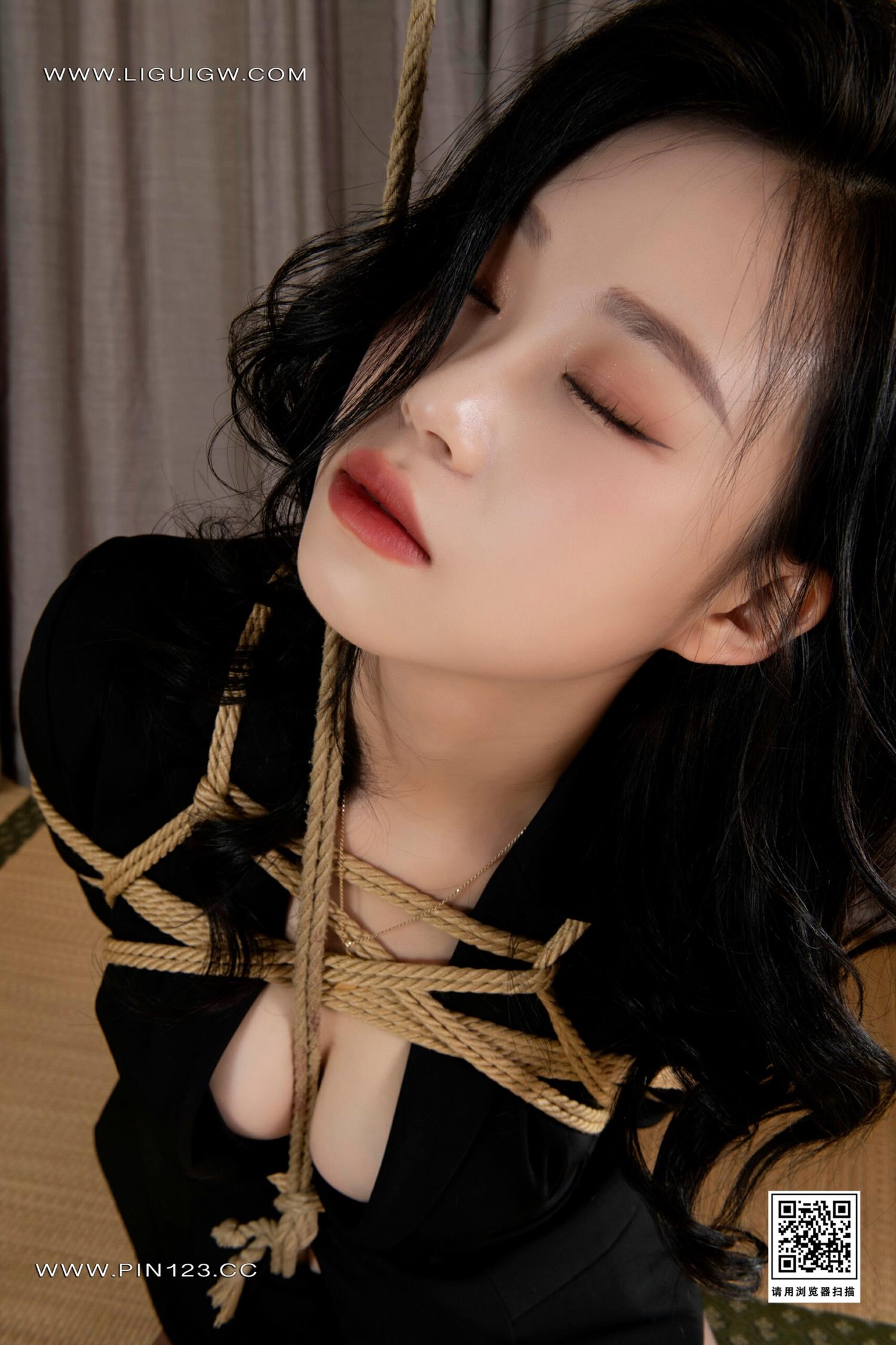 图片[21]-[Ligui丽柜] 2024.09.13《绳锁秘书》尔尔 [20P] – 速更版-美库