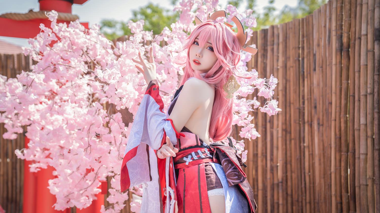 图片[15]-焖焖碳  – 八重神子[15P] – 速更版-美库