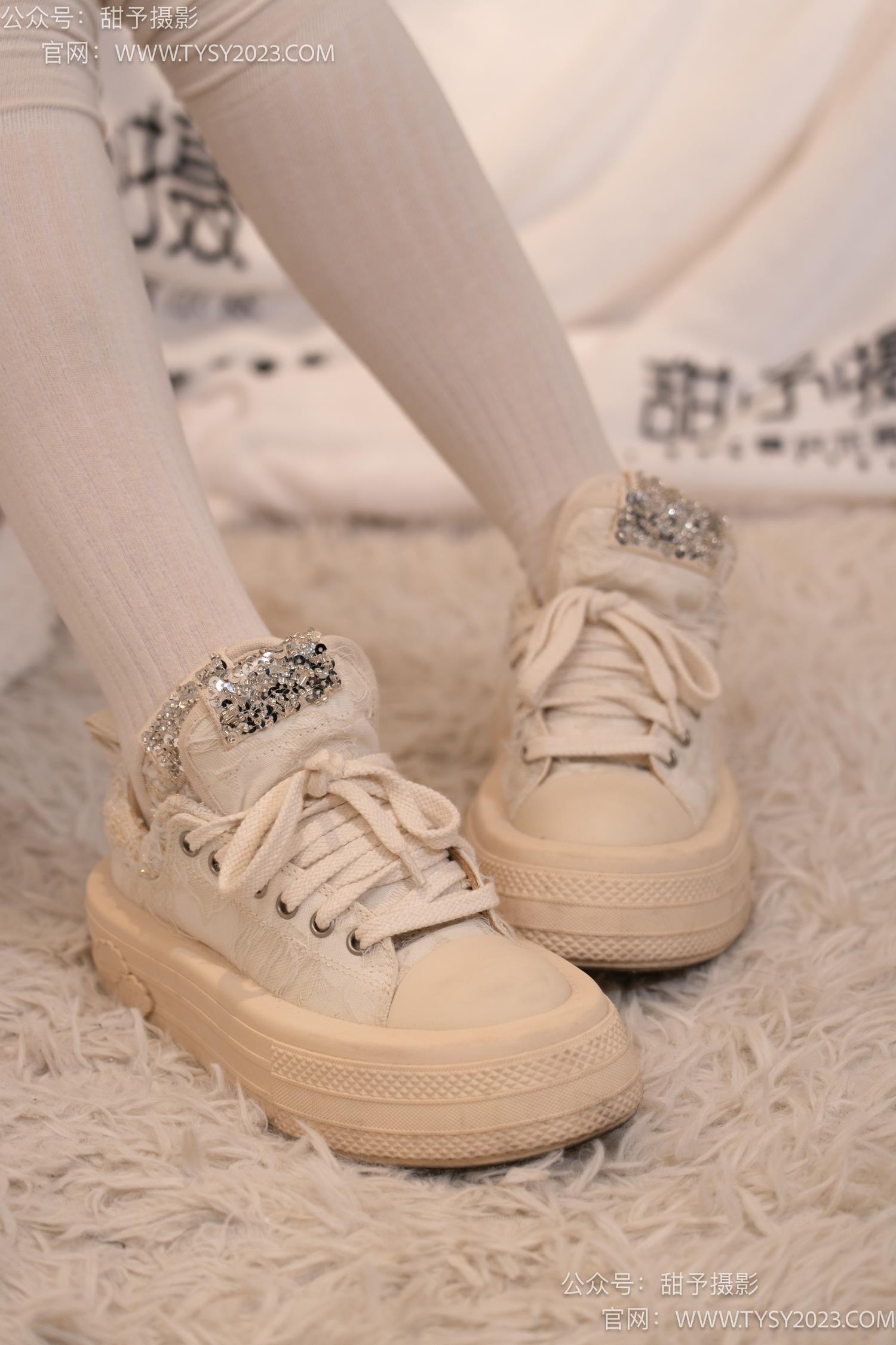 图片[12]-甜予摄影 NO.058 小熊-板鞋、过膝白棉袜、过膝薄白丝[128P] – 速更版-美库