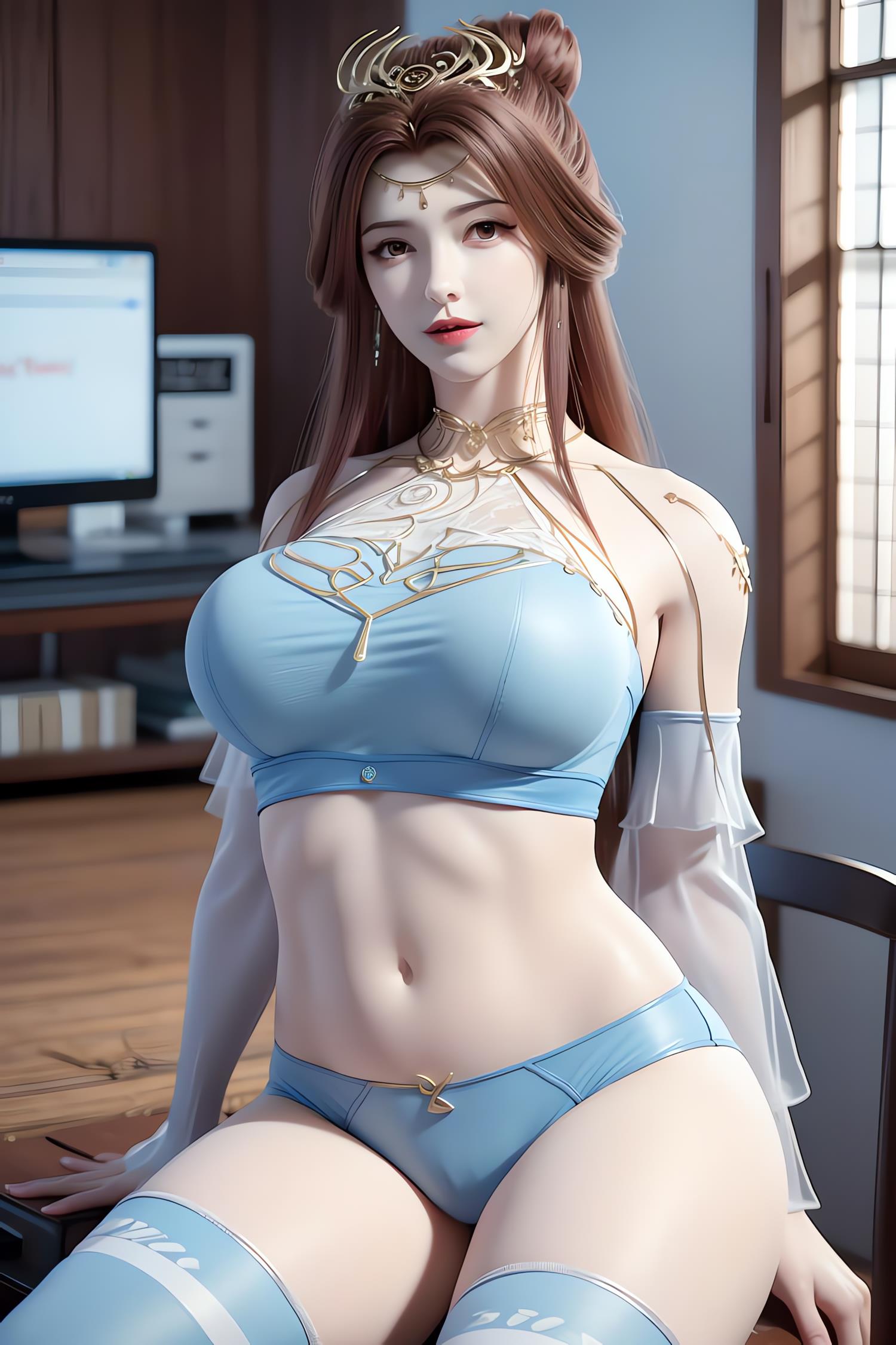 图片[22]-AI绘画 389 百炼 苏灵韵[52P] – 速更版-美库