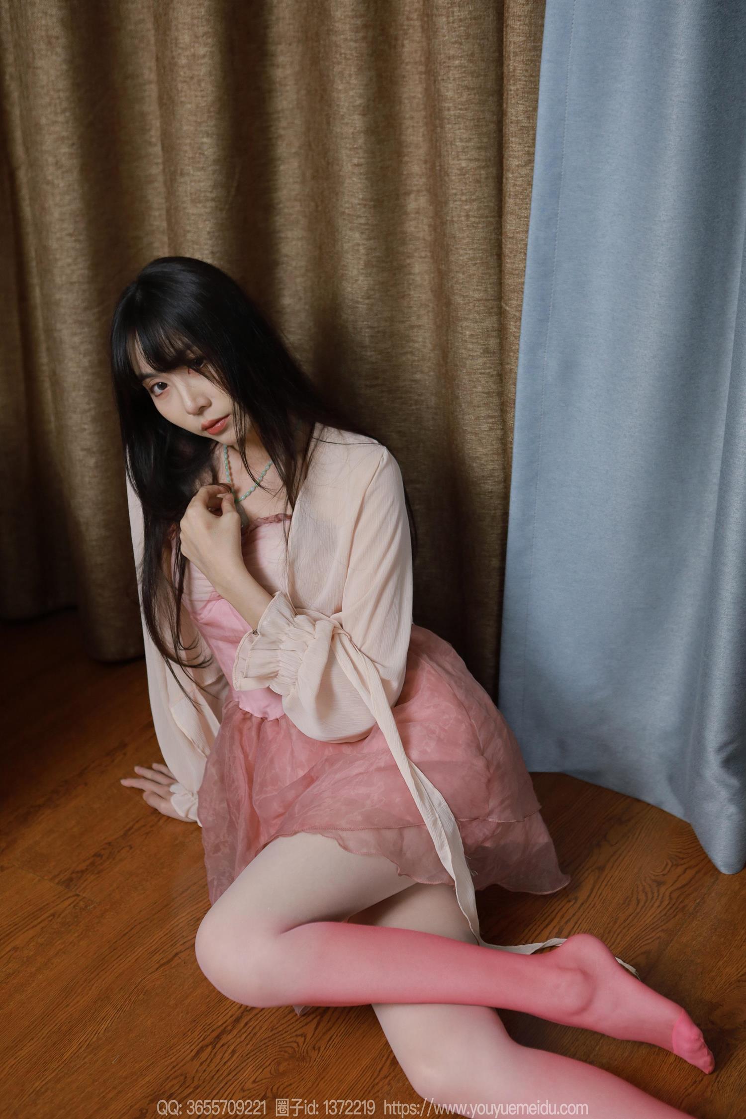 图片[59]-[IESS异思趣向] 2024.08.04 丝享家1811：团团《粉白渐变（上）》[81P] – 速更版-美库