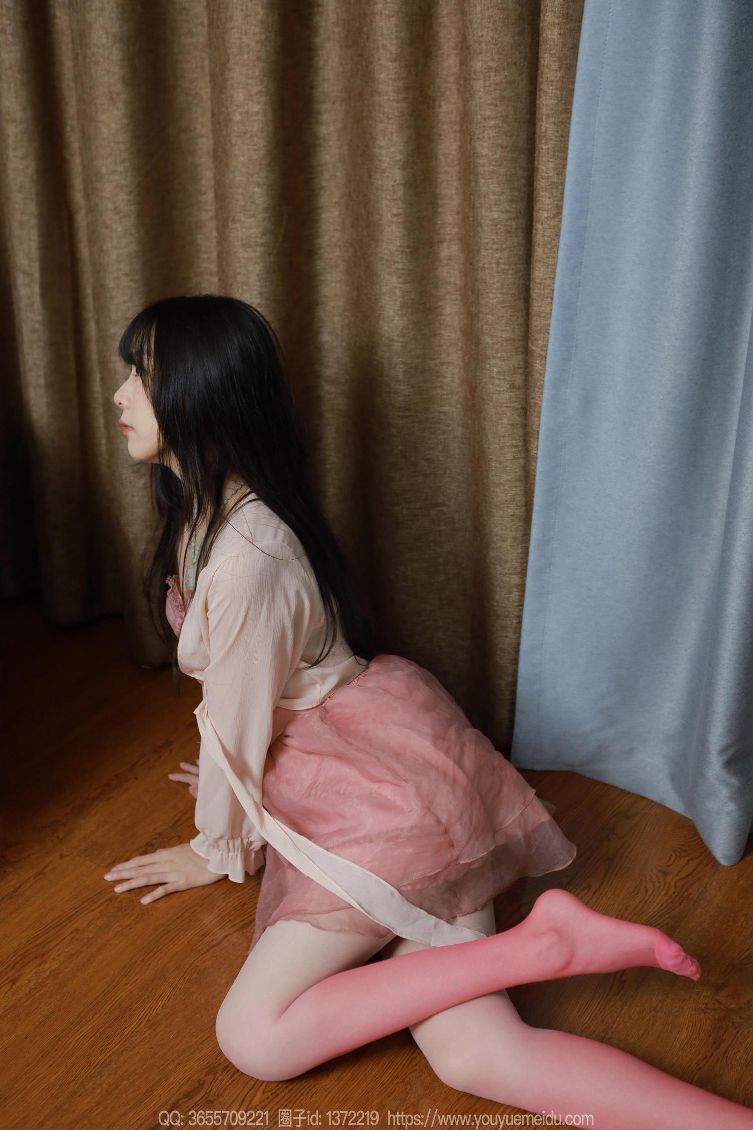 图片[61]-[IESS异思趣向] 2024.08.04 丝享家1811：团团《粉白渐变（上）》[81P] – 速更版-美库