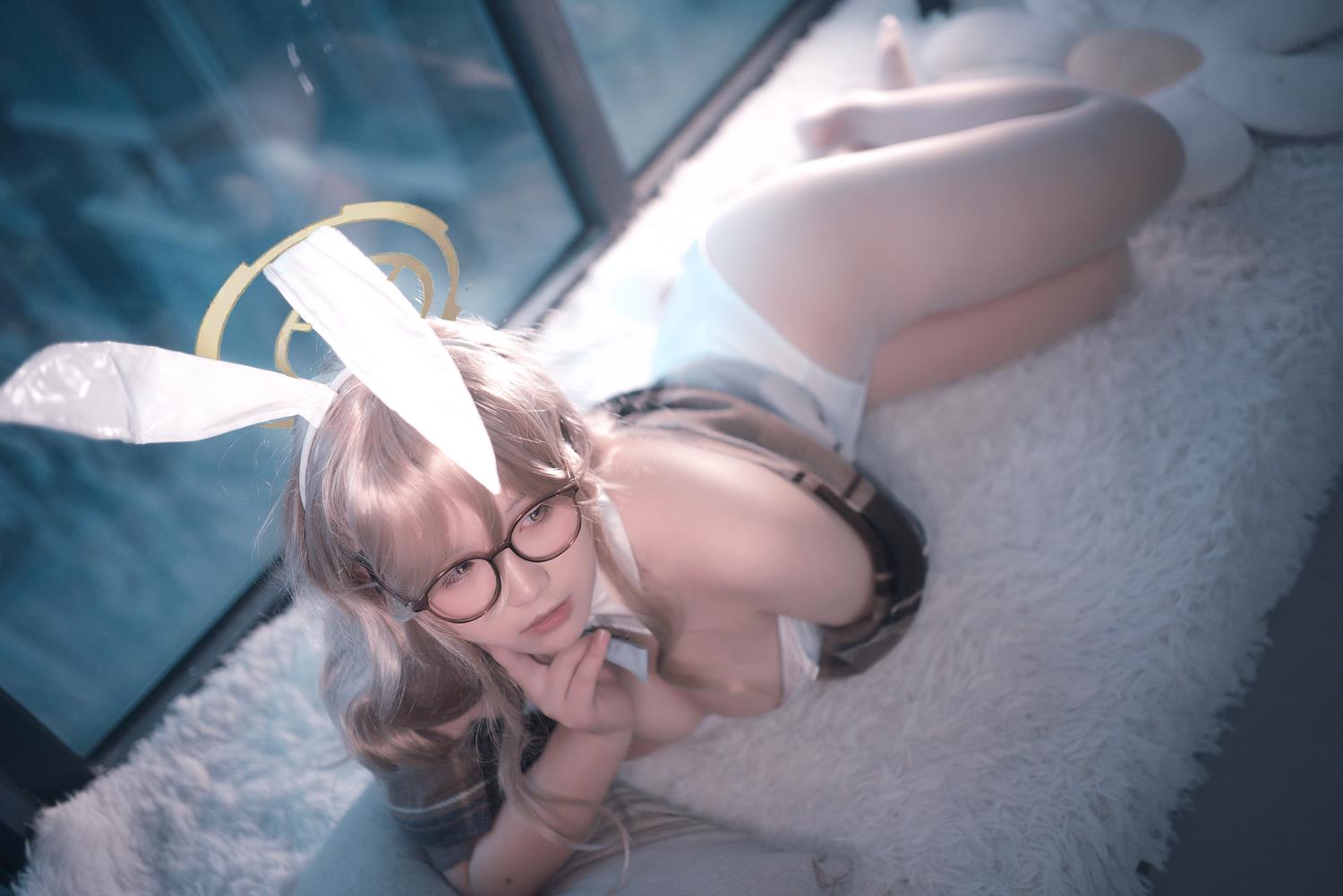 图片[12]-阿半今天很开心 – 蔚蓝档案 室笠茜 兔女郎[38P] – 速更版-美库