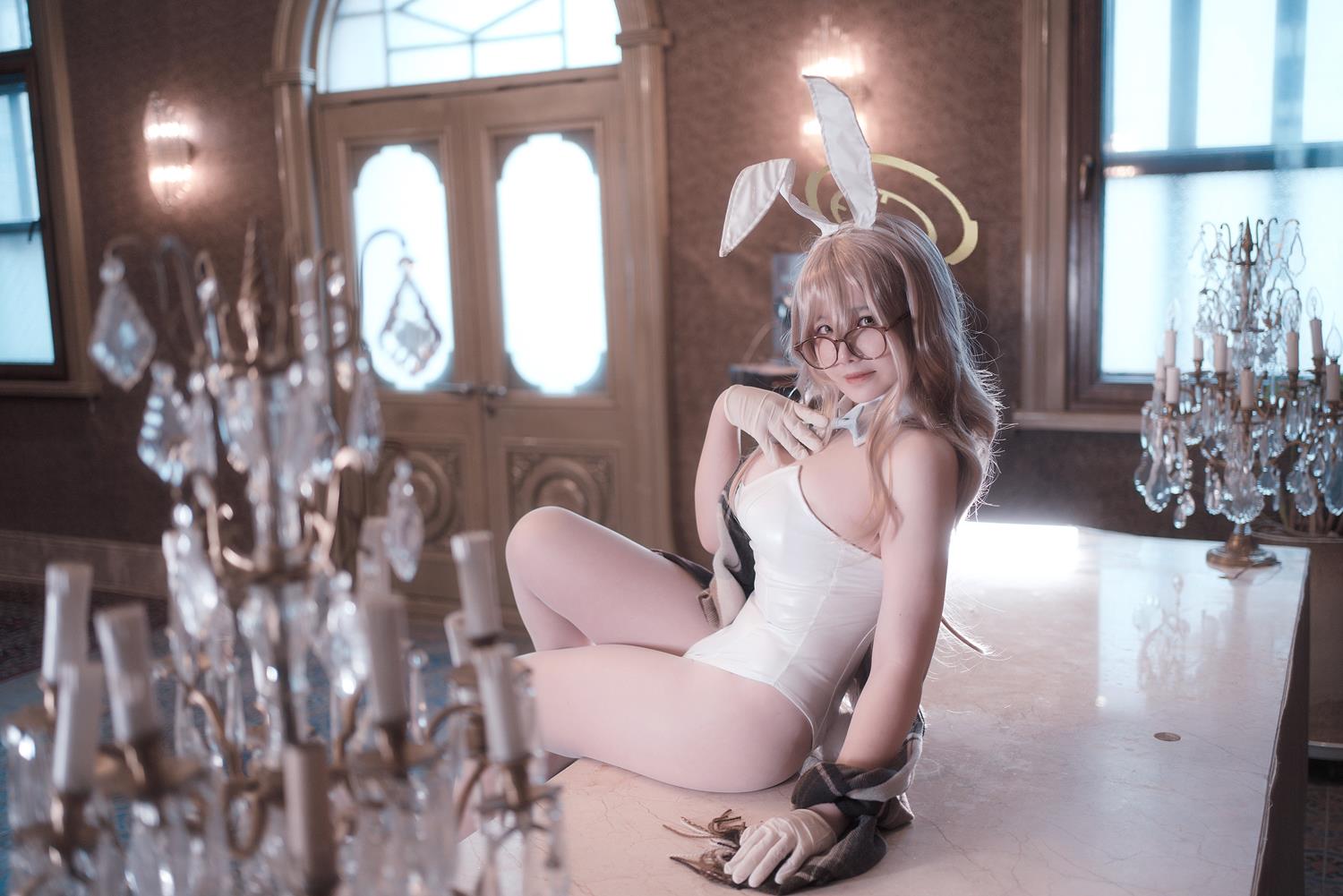 图片[18]-阿半今天很开心 – 蔚蓝档案 室笠茜 兔女郎[38P] – 速更版-美库