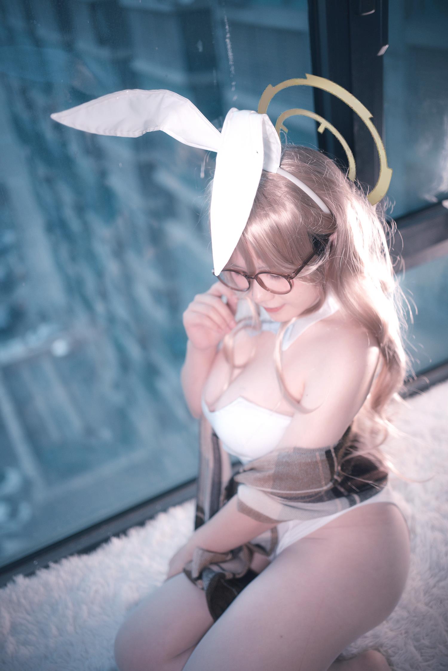 图片[31]-阿半今天很开心 – 蔚蓝档案 室笠茜 兔女郎[38P] – 速更版-美库