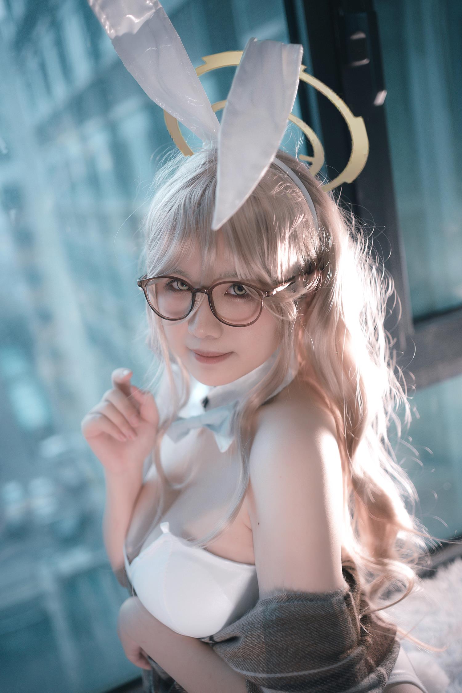 图片[32]-阿半今天很开心 – 蔚蓝档案 室笠茜 兔女郎[38P] – 速更版-美库