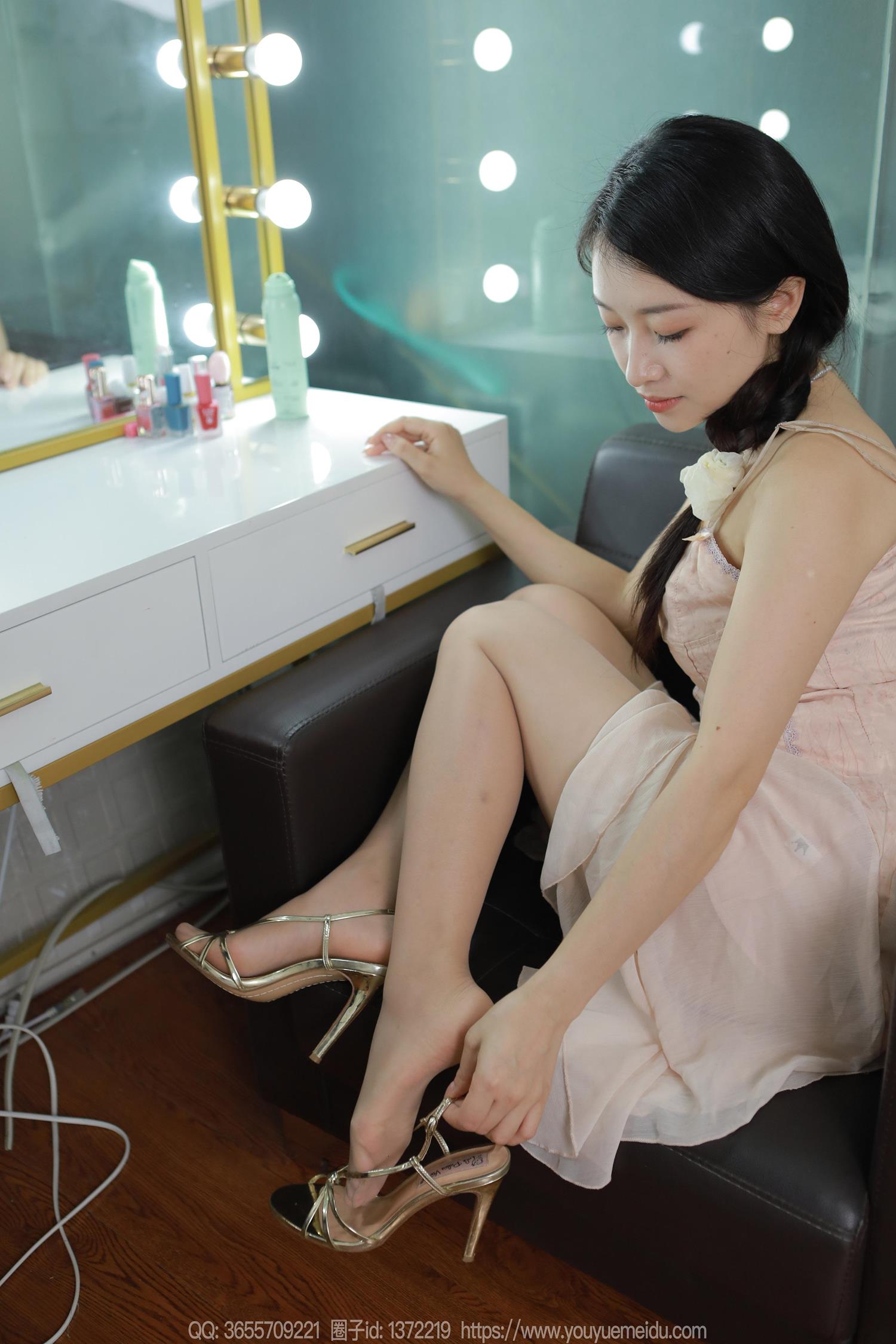 图片[12]-[IESS异思趣向] 2024.08.05 丝享家1812：小婕《藕粉吊带裙》[88P] – 速更版-美库