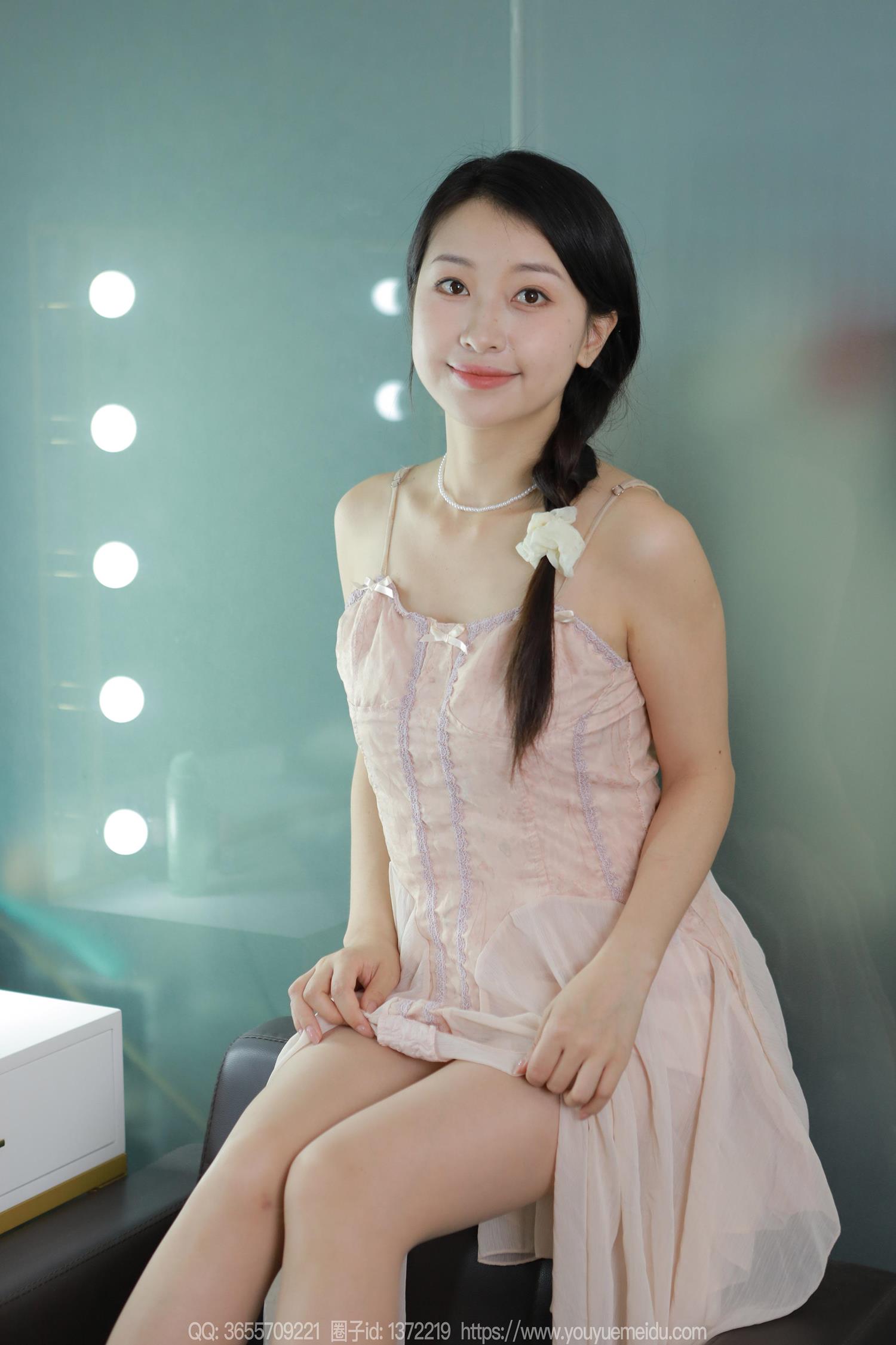 图片[17]-[IESS异思趣向] 2024.08.05 丝享家1812：小婕《藕粉吊带裙》[88P] – 速更版-美库