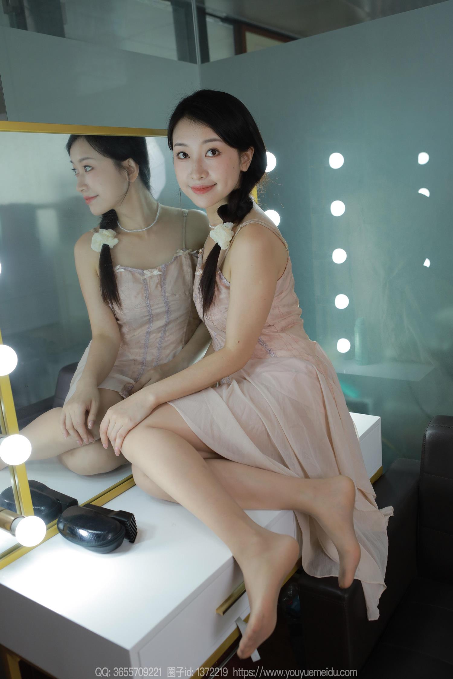 图片[60]-[IESS异思趣向] 2024.08.05 丝享家1812：小婕《藕粉吊带裙》[88P] – 速更版-美库