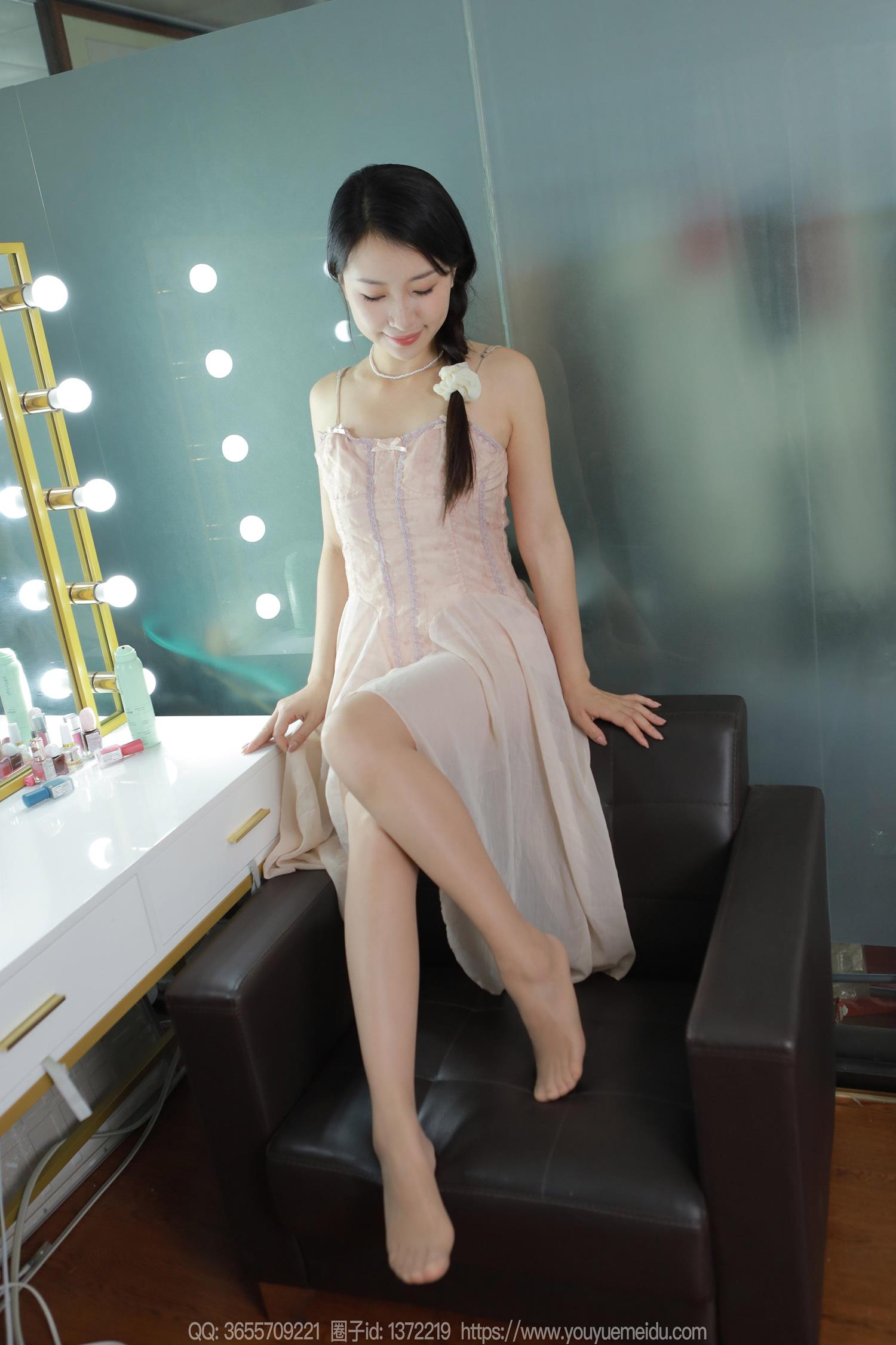 图片[81]-[IESS异思趣向] 2024.08.05 丝享家1812：小婕《藕粉吊带裙》[88P] – 速更版-美库