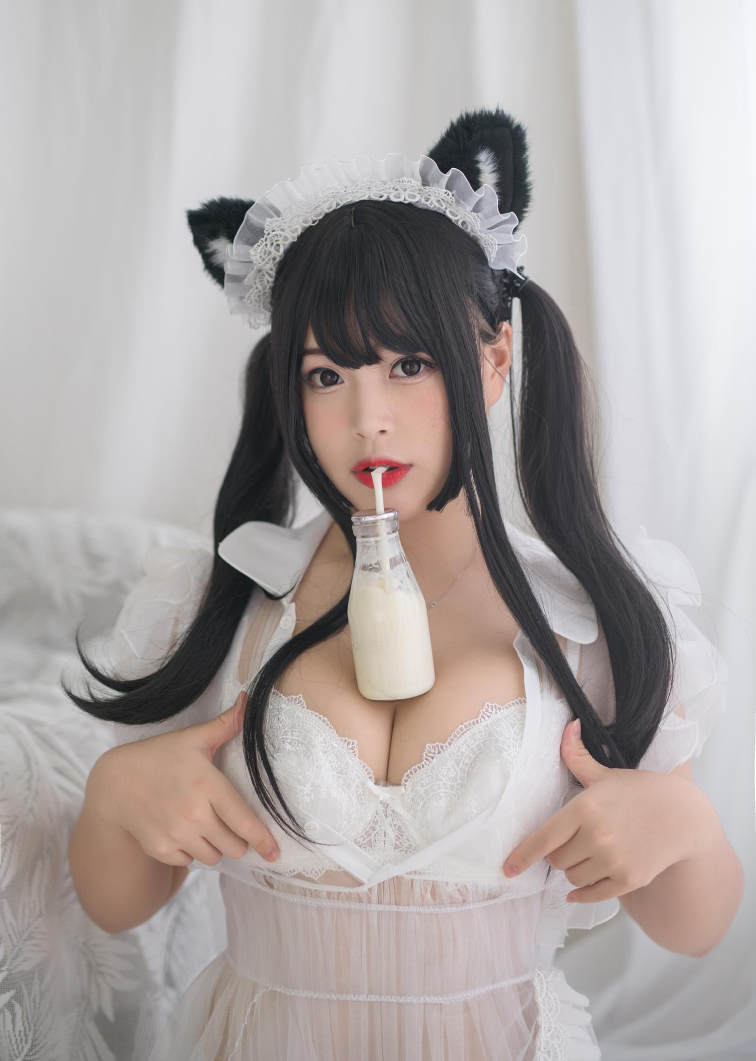 图片[32]-白烨 – 白猫透明女仆[54P] – 速更版-美库