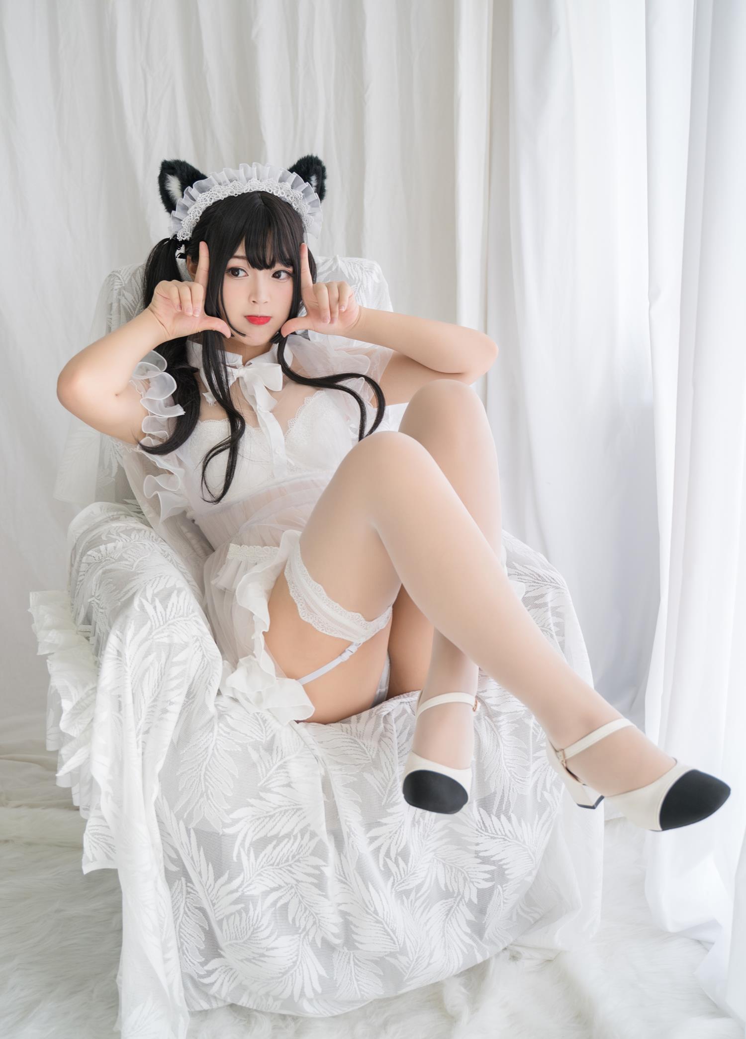 图片[49]-白烨 – 白猫透明女仆[54P] – 速更版-美库