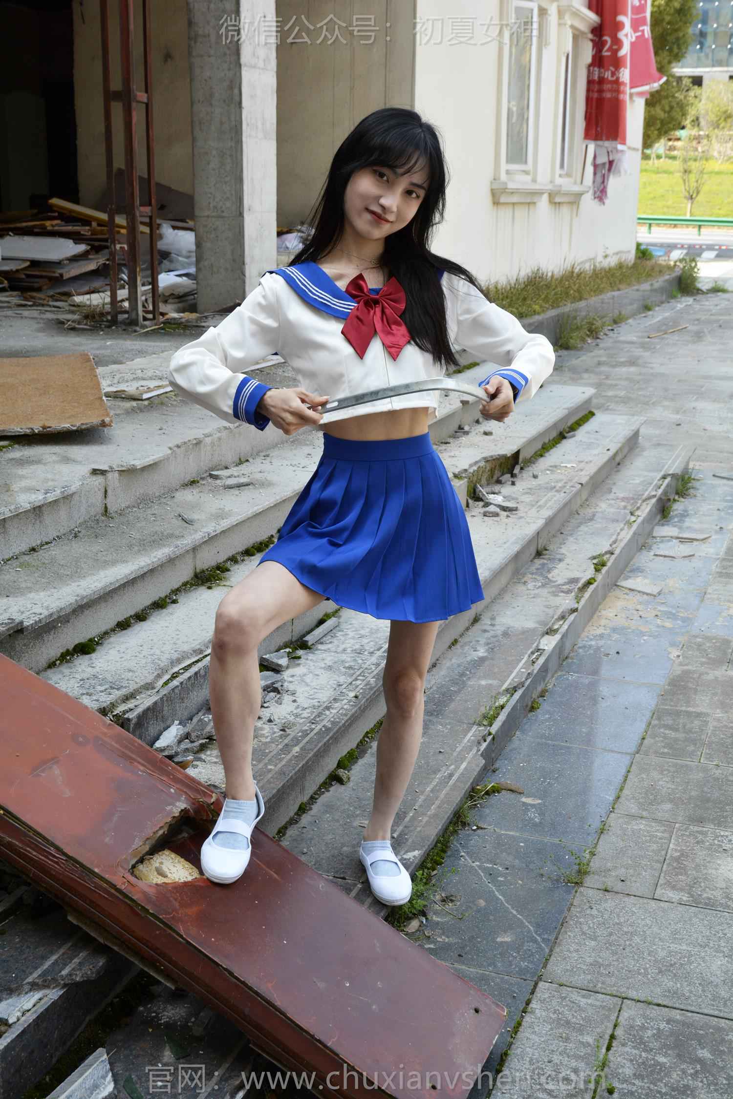 图片[55]-初夏女神 NO.206 柒柒 怪力女孩[140P] – 速更版-美库