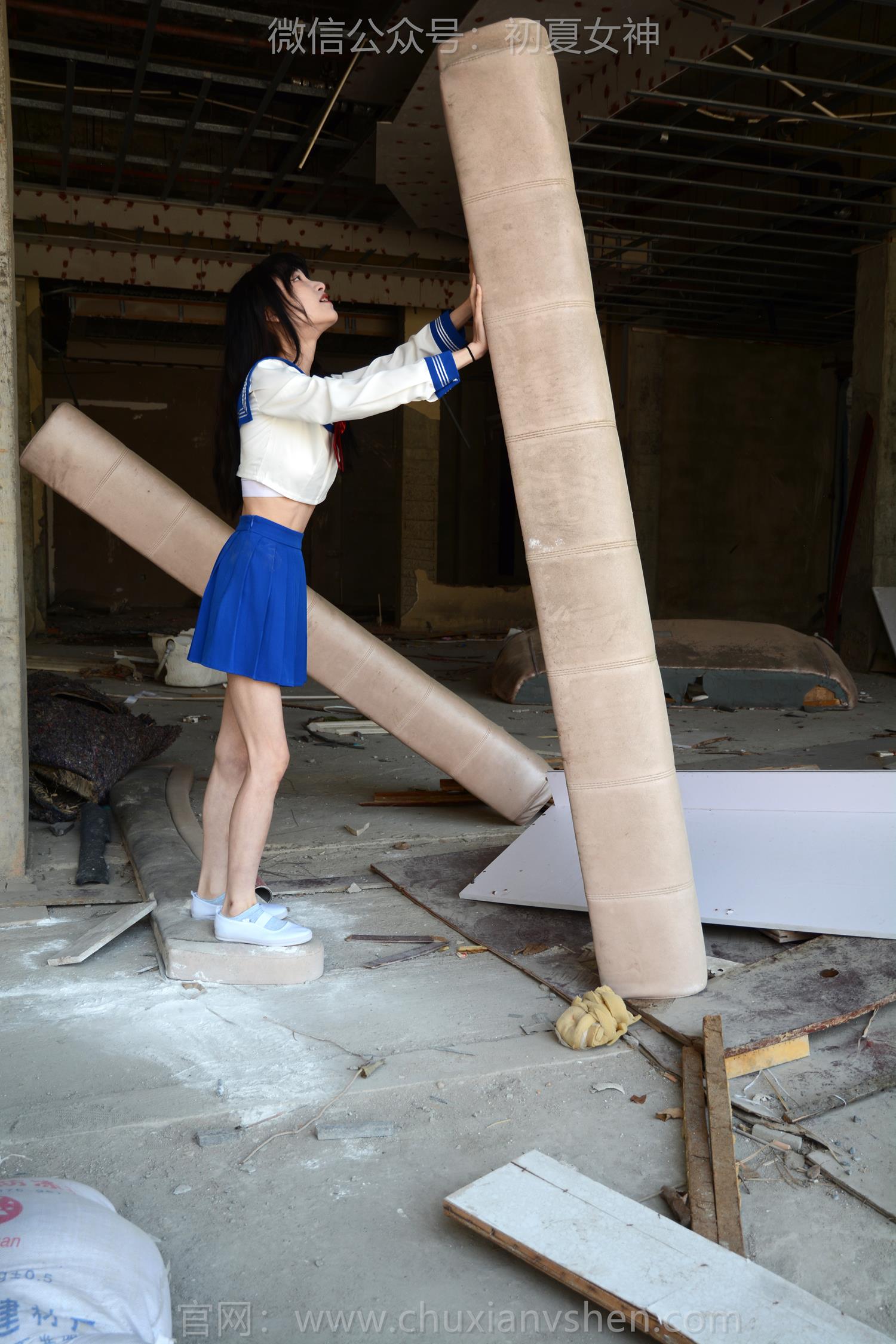 图片[110]-初夏女神 NO.206 柒柒 怪力女孩[140P] – 速更版-美库