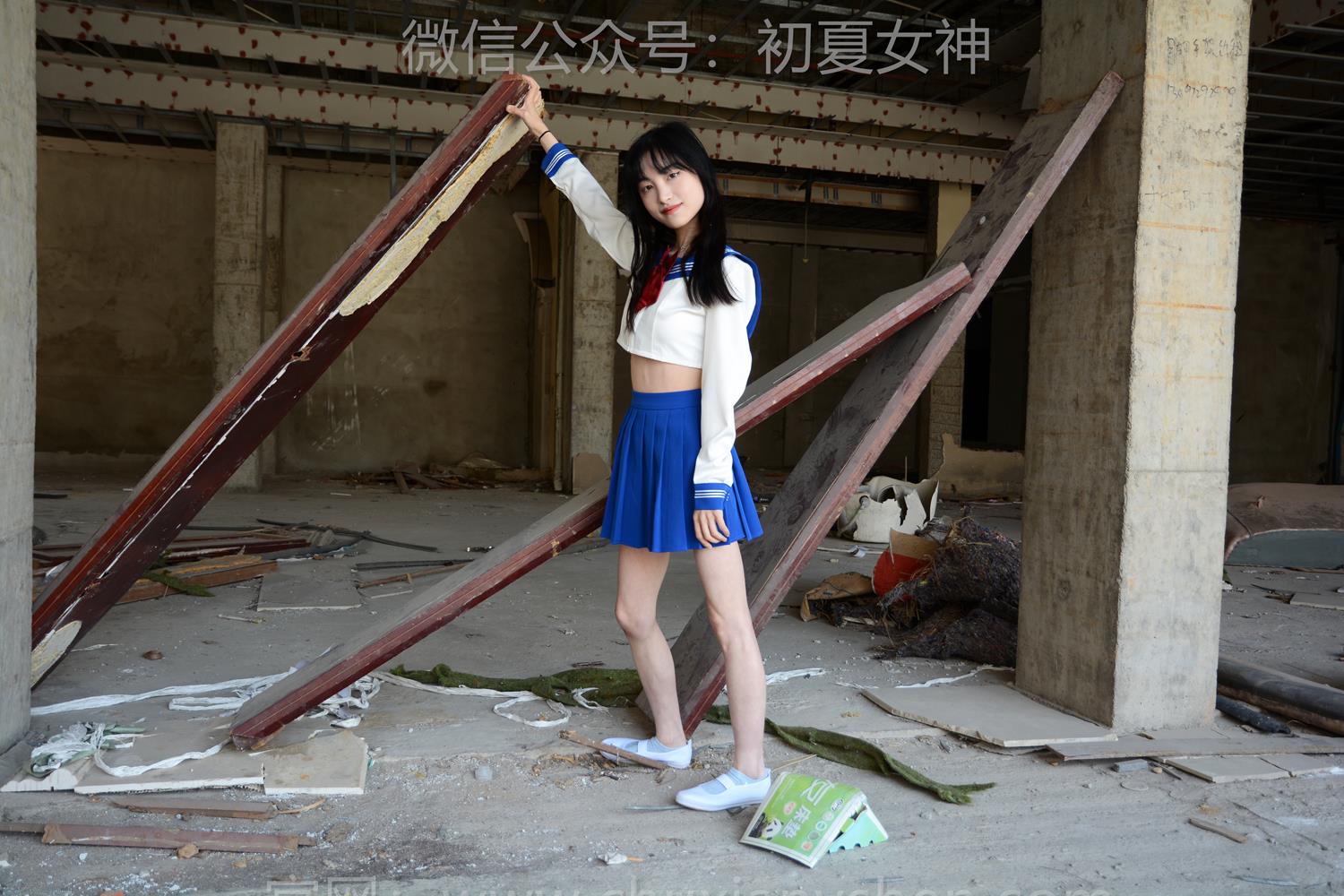 图片[130]-初夏女神 NO.206 柒柒 怪力女孩[140P] – 速更版-美库