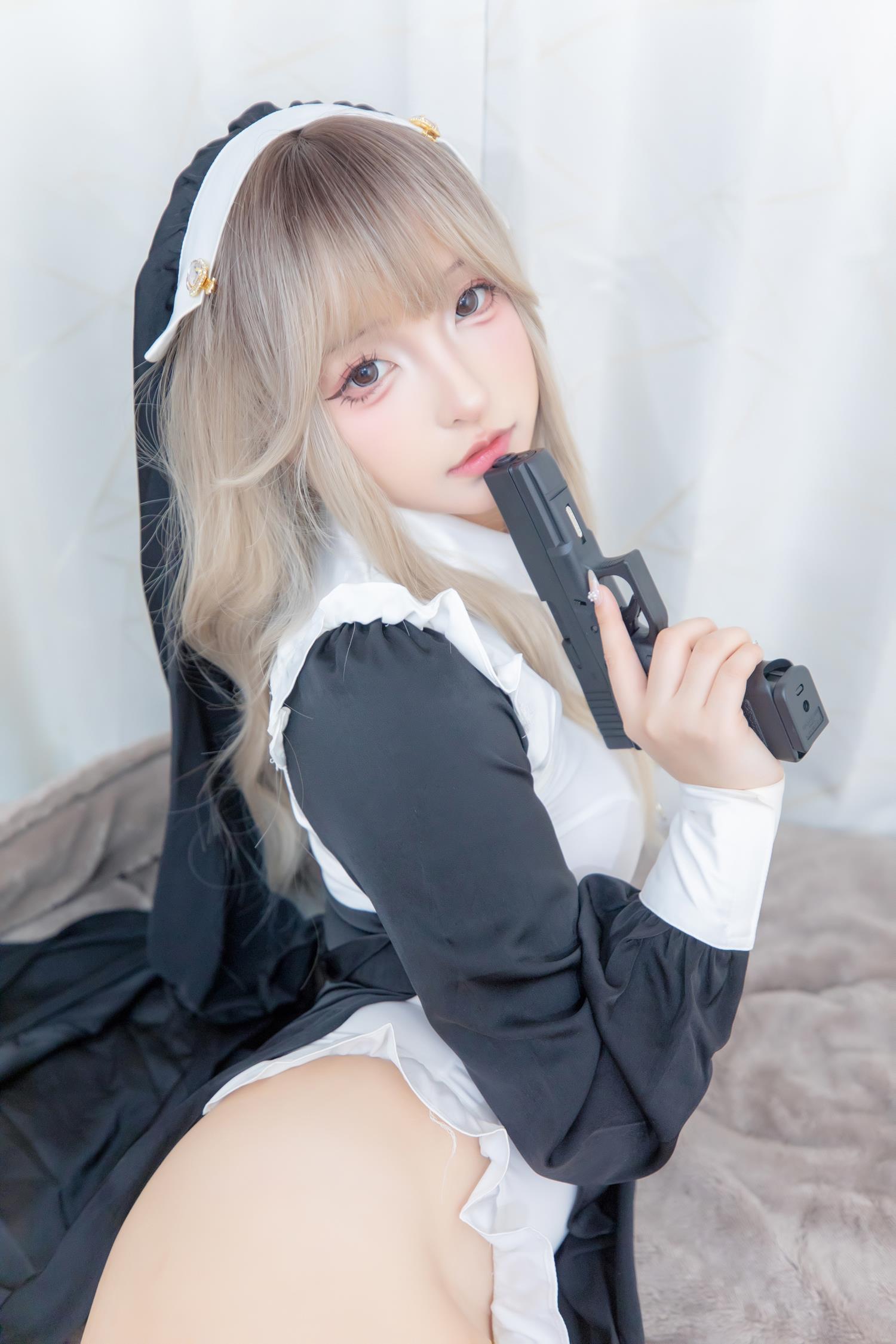 图片[21]-神楽板真冬 NO.243 – 战斗修女[50P] – 速更版-美库