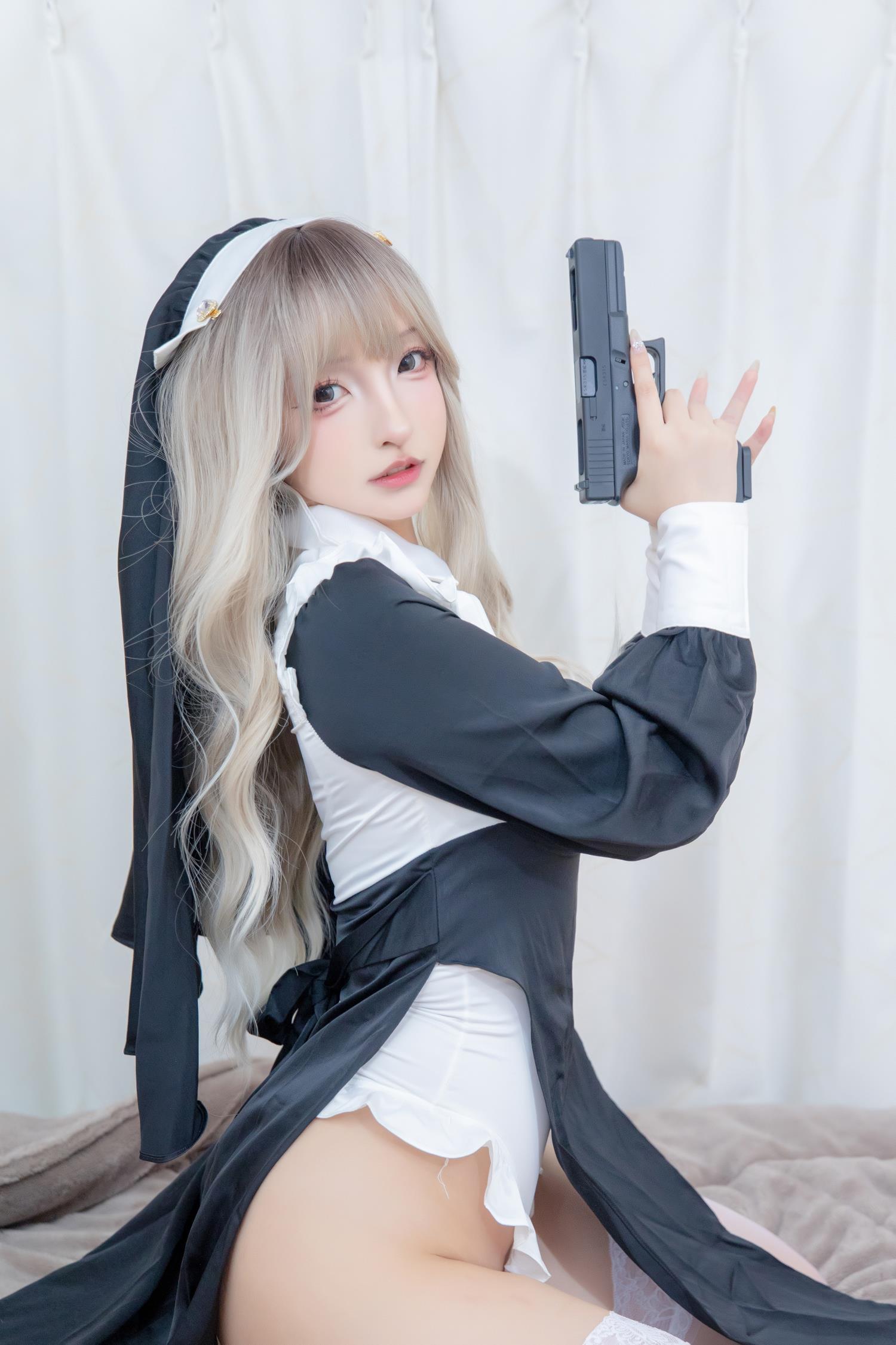 图片[27]-神楽板真冬 NO.243 – 战斗修女[50P] – 速更版-美库