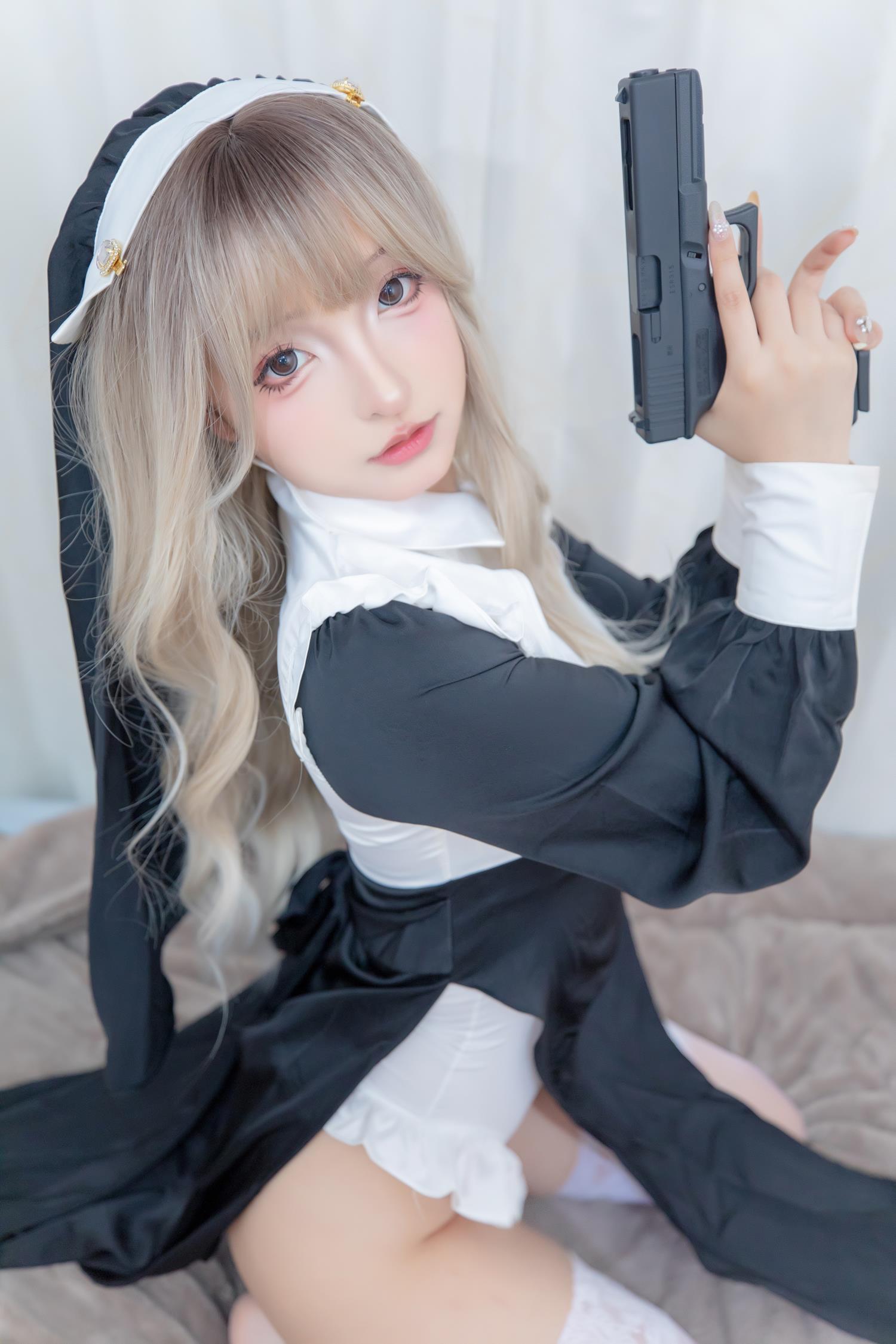 图片[29]-神楽板真冬 NO.243 – 战斗修女[50P] – 速更版-美库