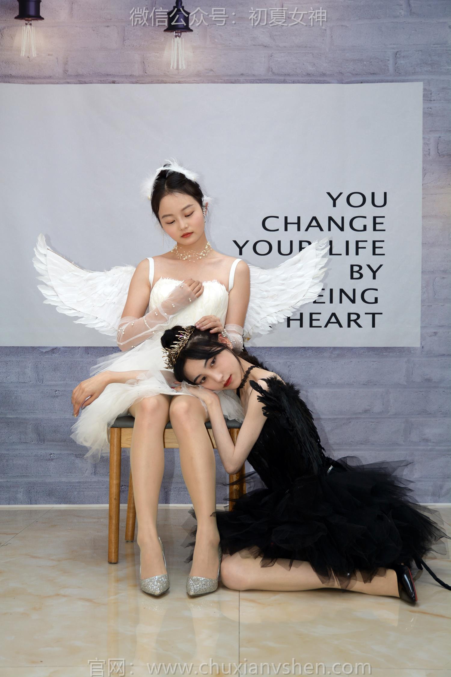 图片[26]-初夏女神 NO.207 柒柒、双双 黑白天鹅[90P] – 速更版-美库