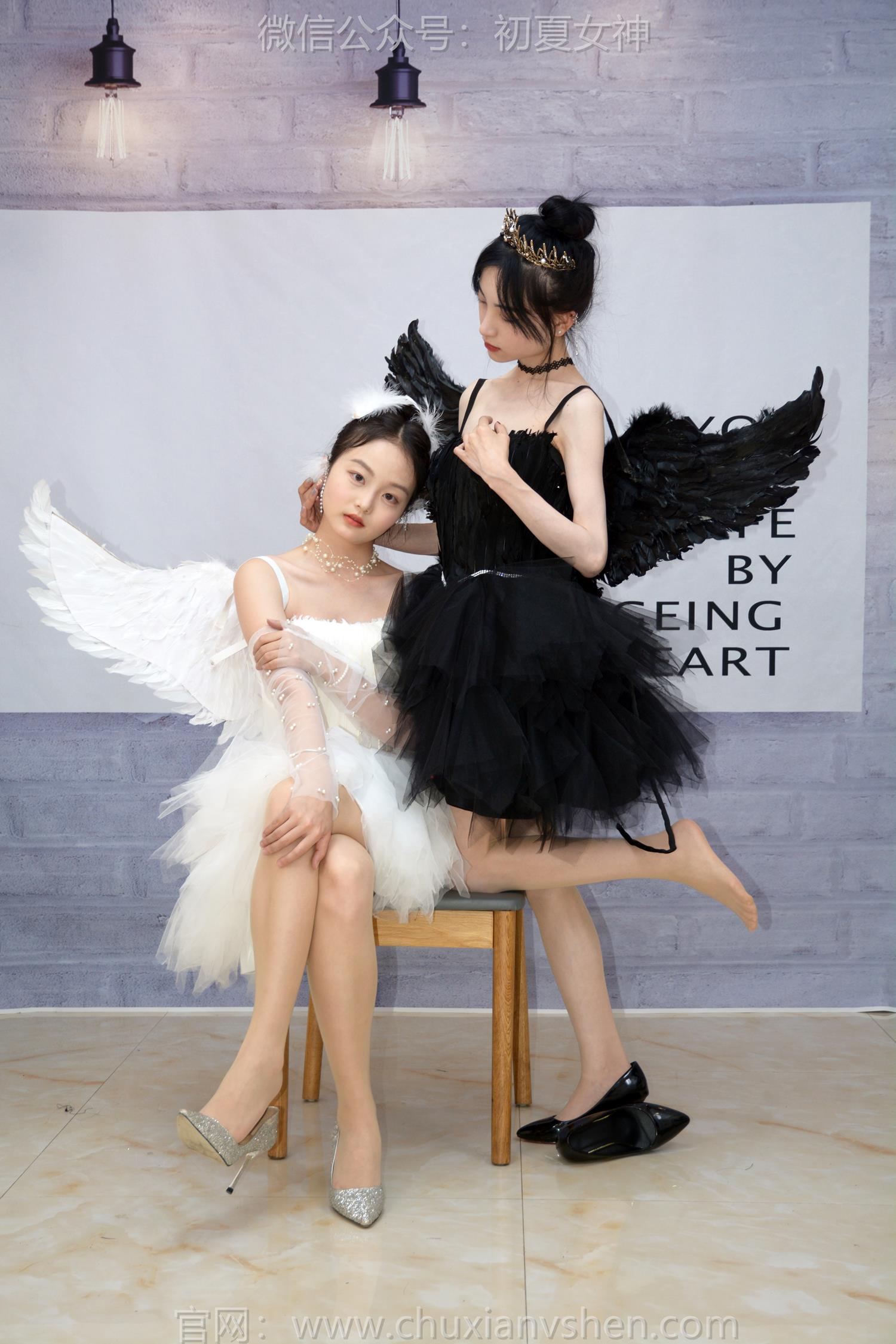 图片[61]-初夏女神 NO.207 柒柒、双双 黑白天鹅[90P] – 速更版-美库