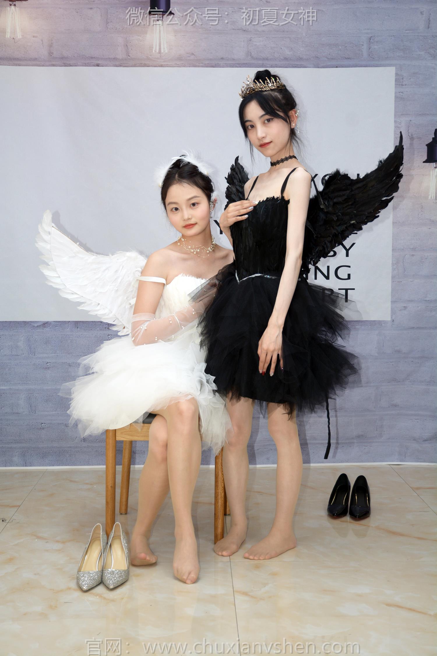 图片[71]-初夏女神 NO.207 柒柒、双双 黑白天鹅[90P] – 速更版-美库