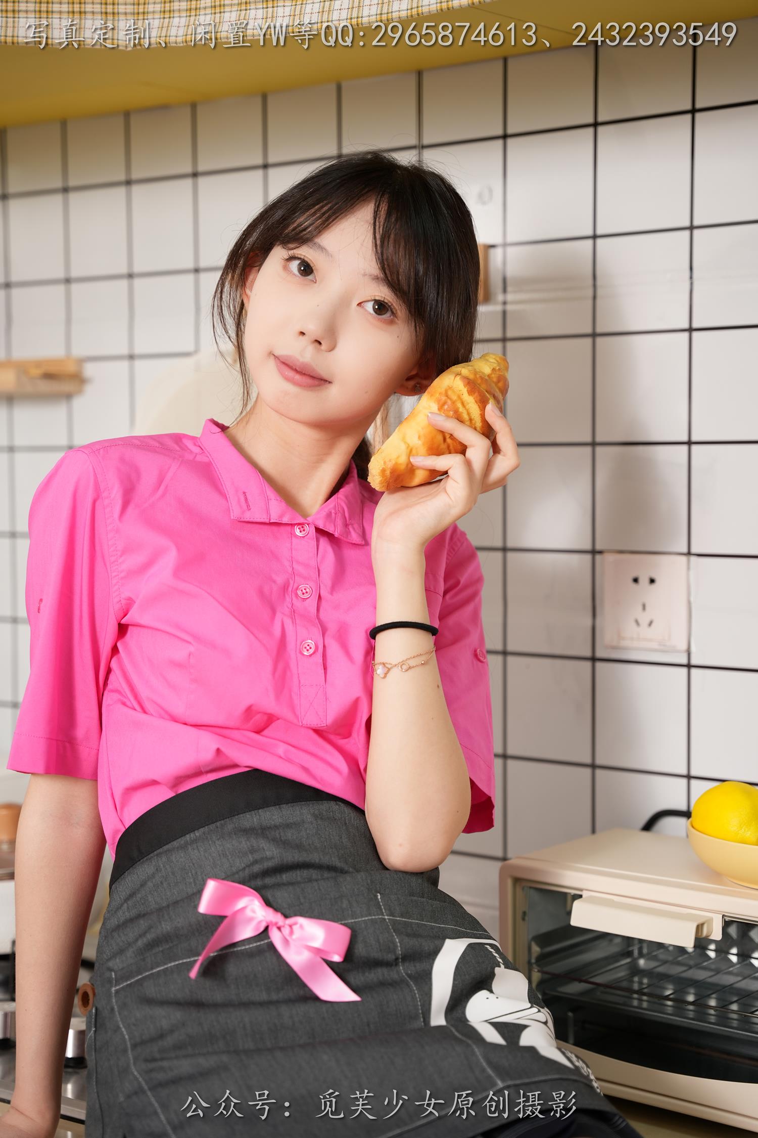 图片[21]-[觅芙少女] NO.261 若若-麦麦小粉制服真的超甜[232P] – 速更版-美库