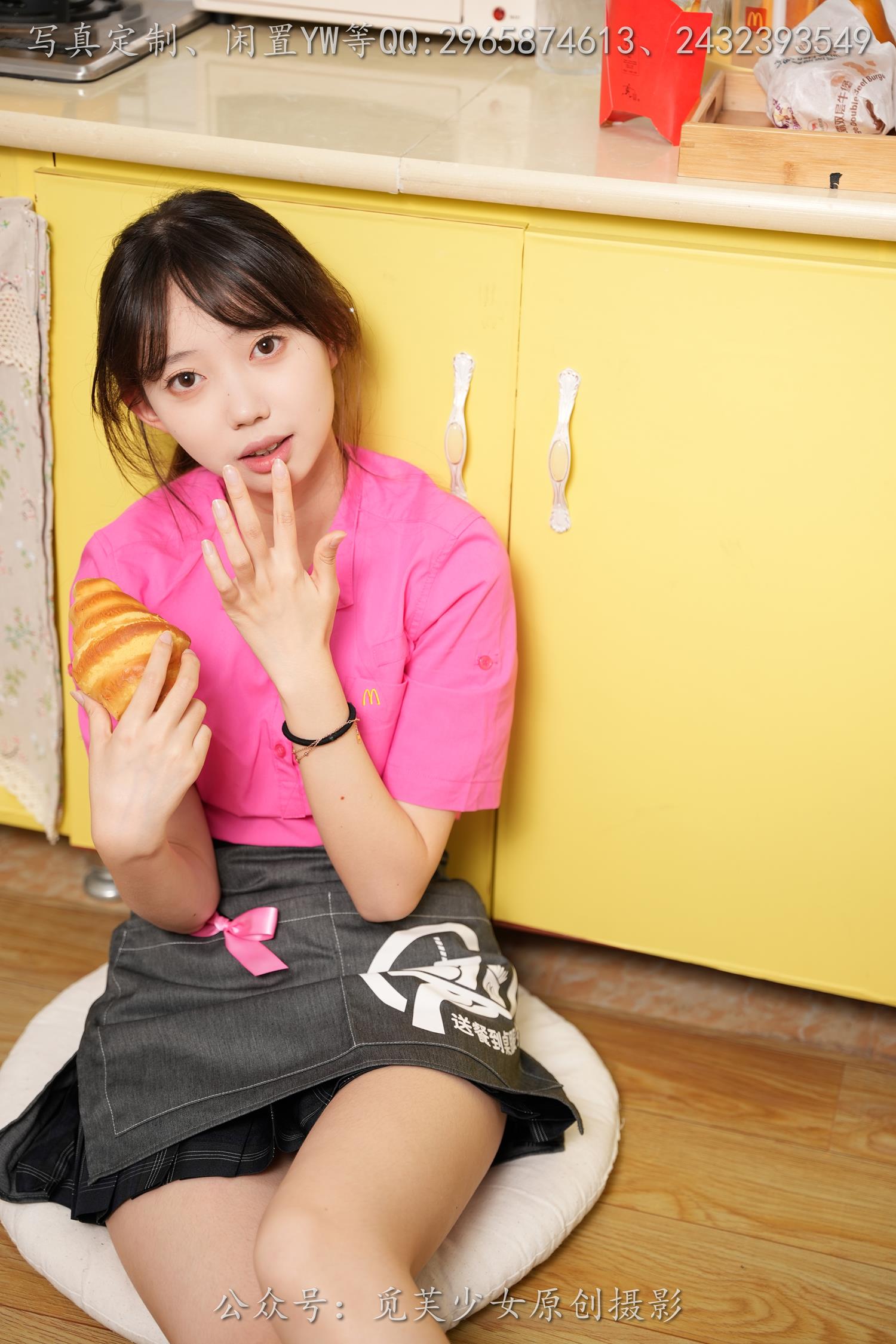 图片[48]-[觅芙少女] NO.261 若若-麦麦小粉制服真的超甜[232P] – 速更版-美库