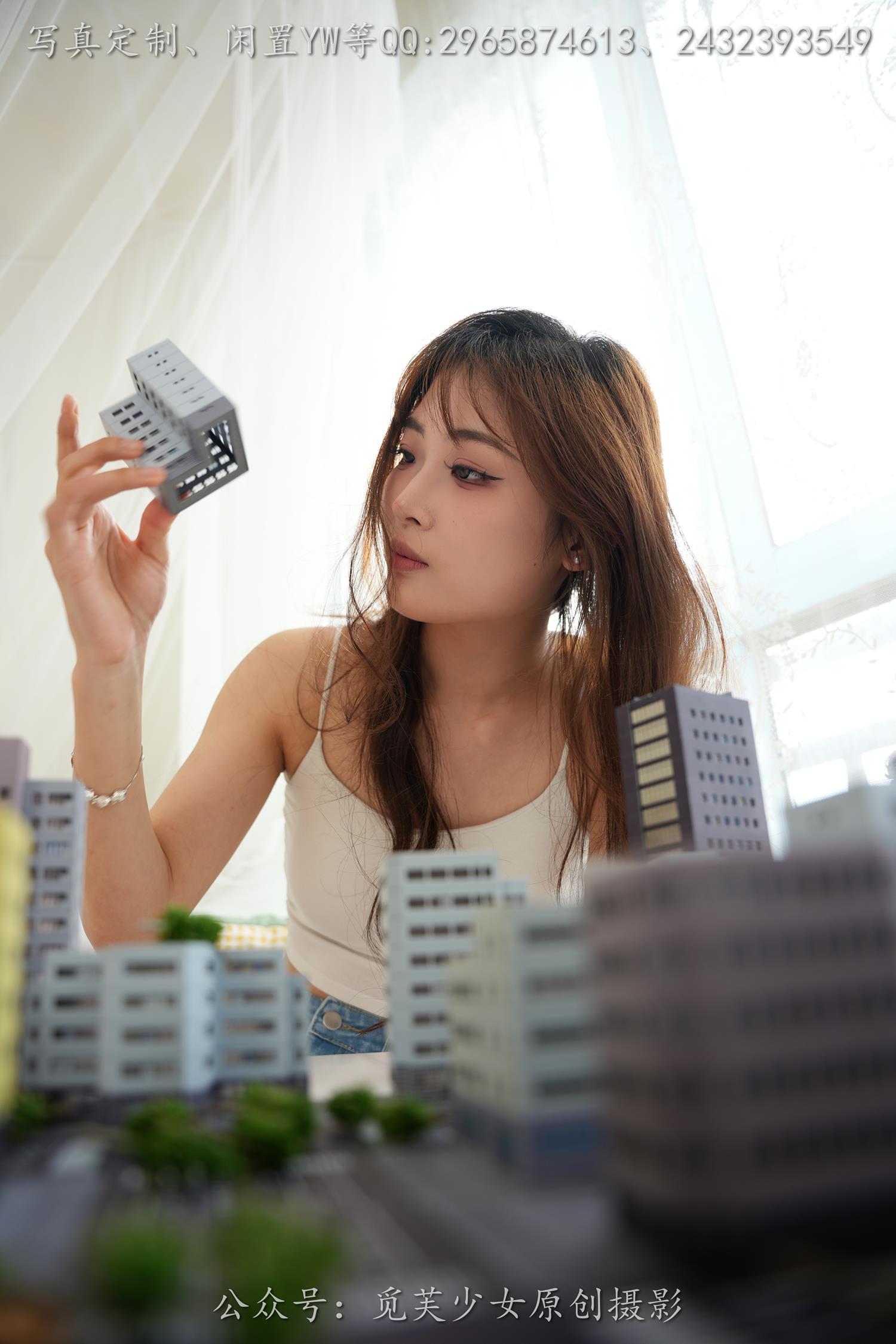 图片[20]-[觅芙少女]NO.263 晓晓-梦境误入小人国，化身巨人少女[136P] – 速更版-美库